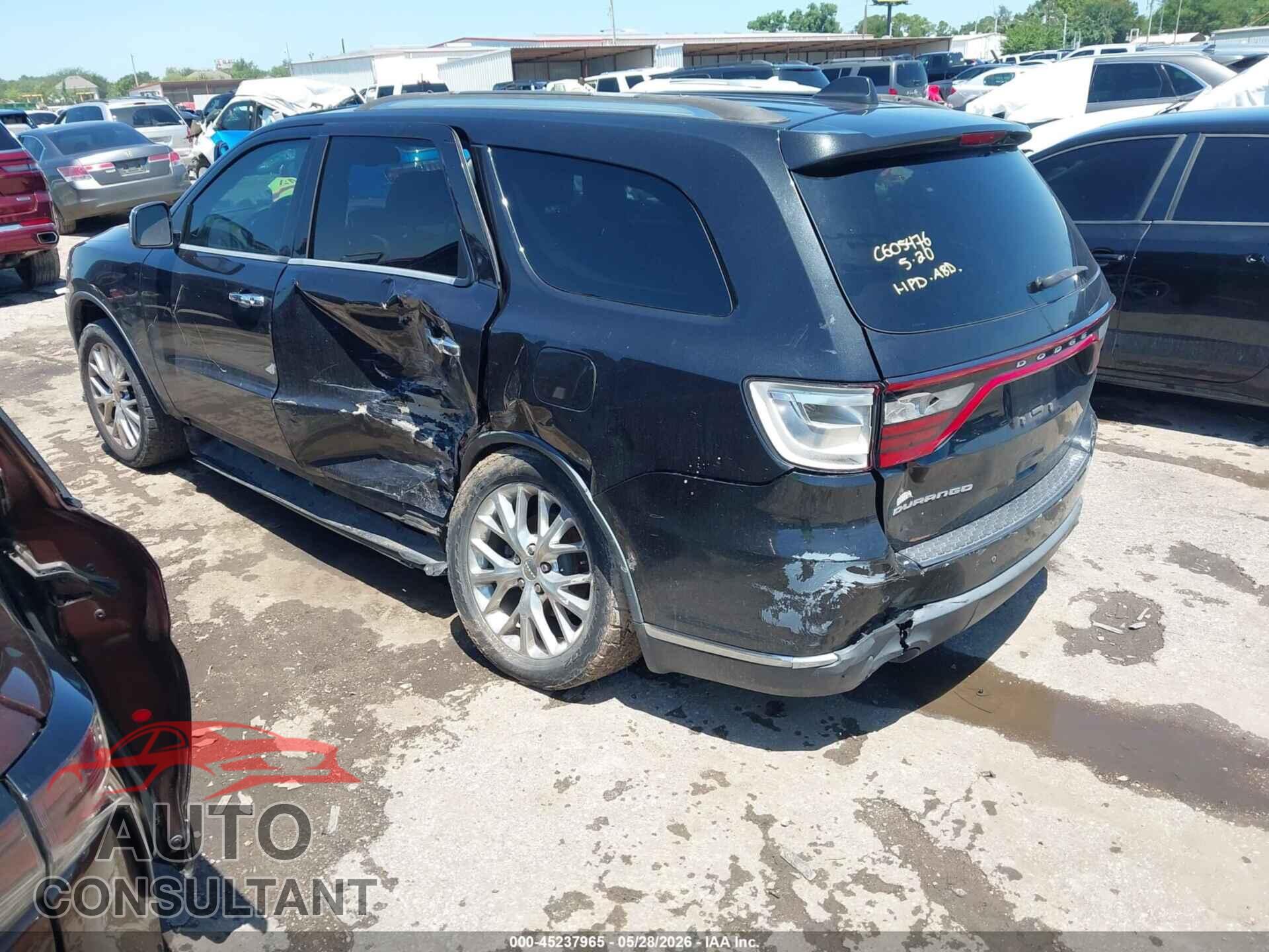 DODGE DURANGO 2016 - 1C4RDHAG7GC315215