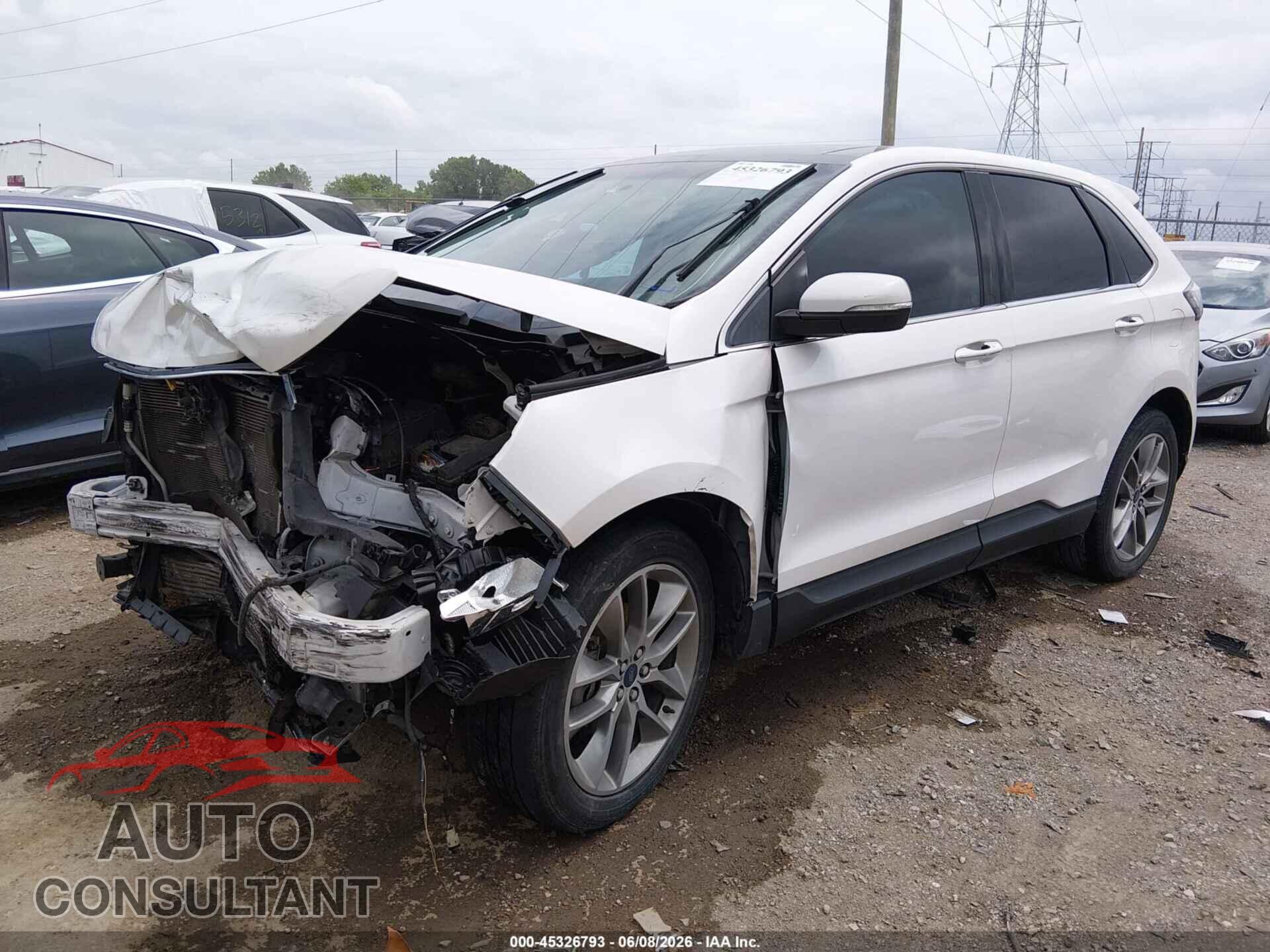 FORD EDGE 2015 - 2FMTK3K9XFBC41748