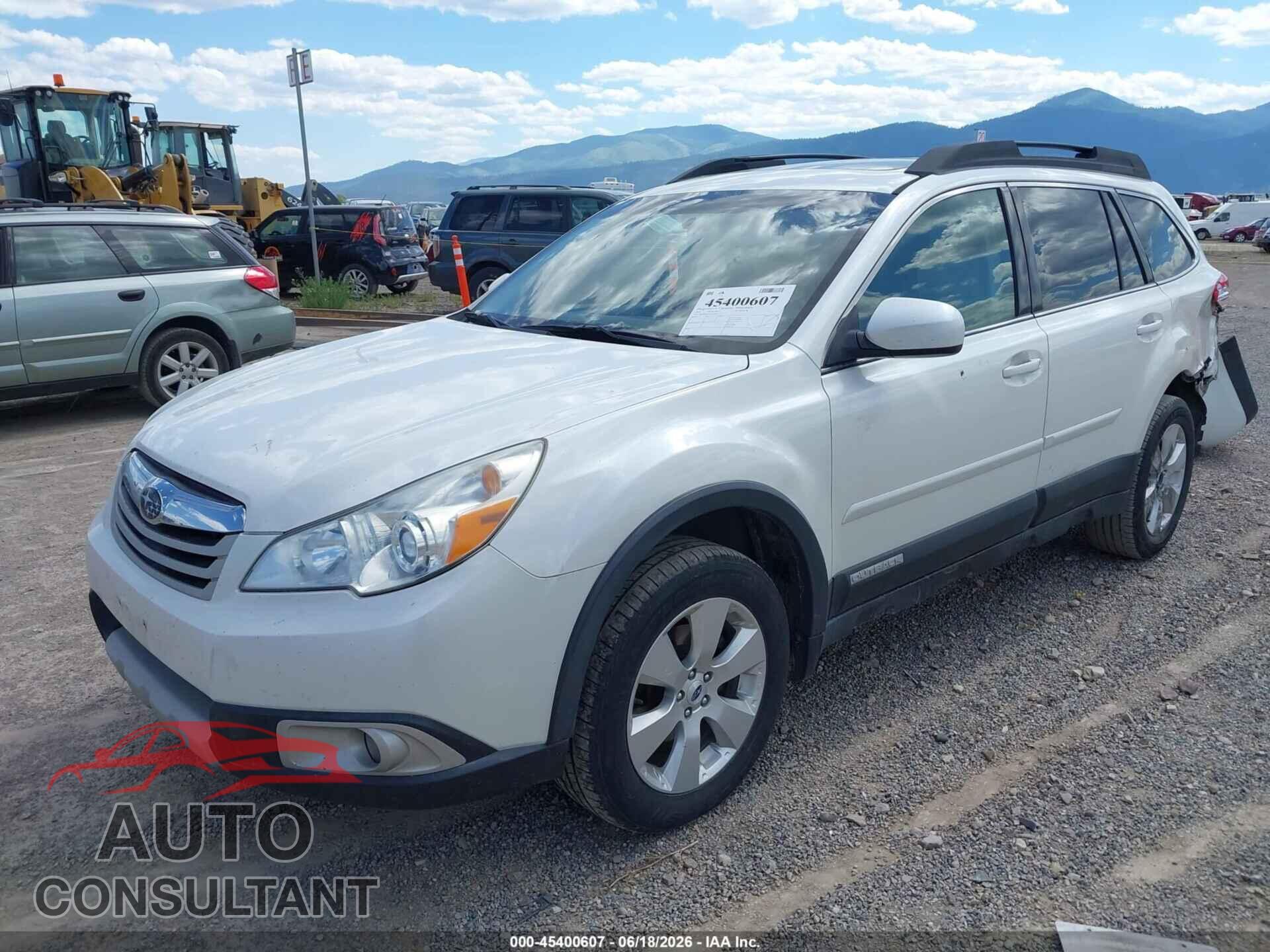 SUBARU OUTBACK 2012 - 4S4BRBLC9C3216735