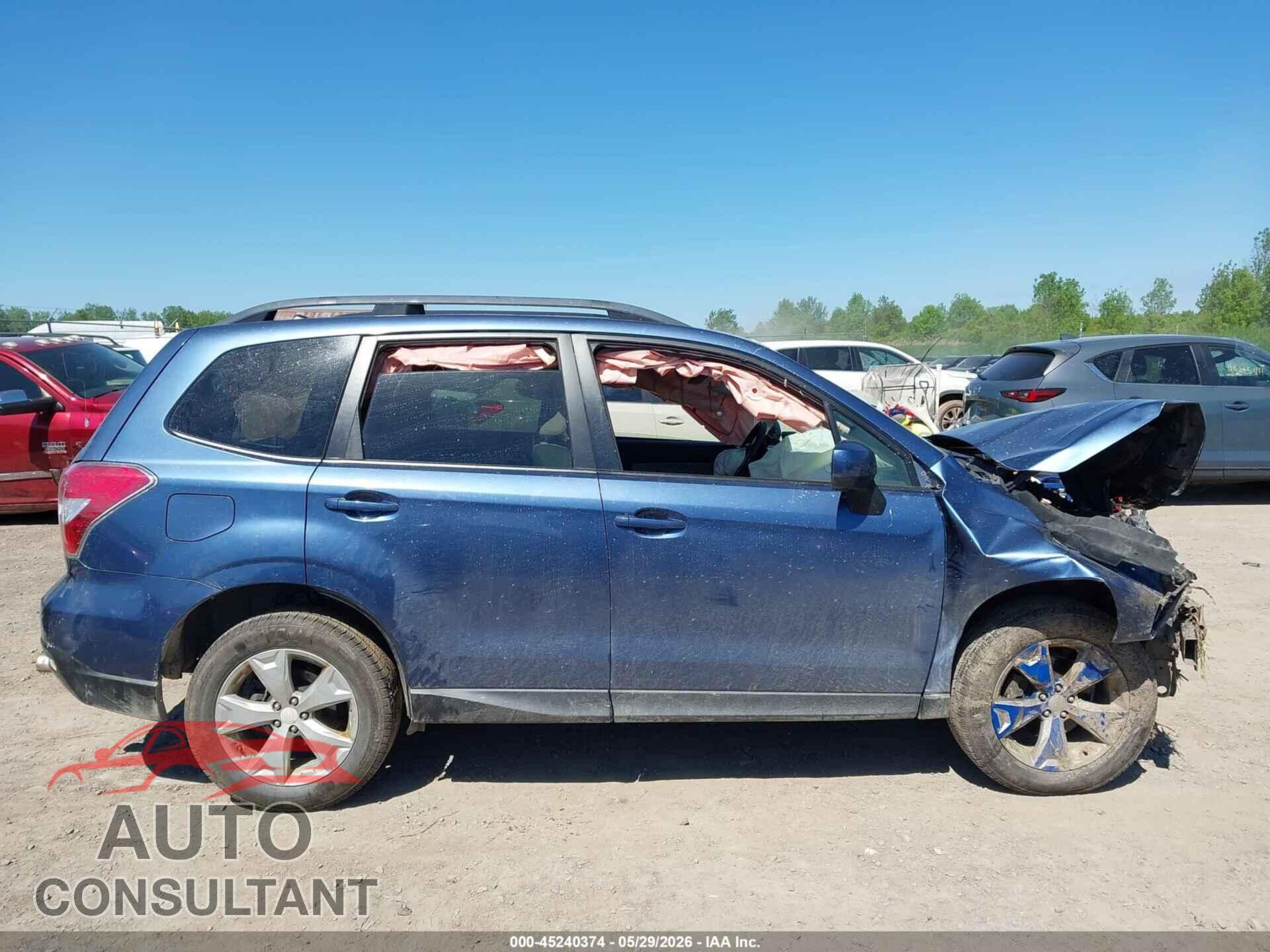 SUBARU FORESTER 2014 - JF2SJAEC0EH527111