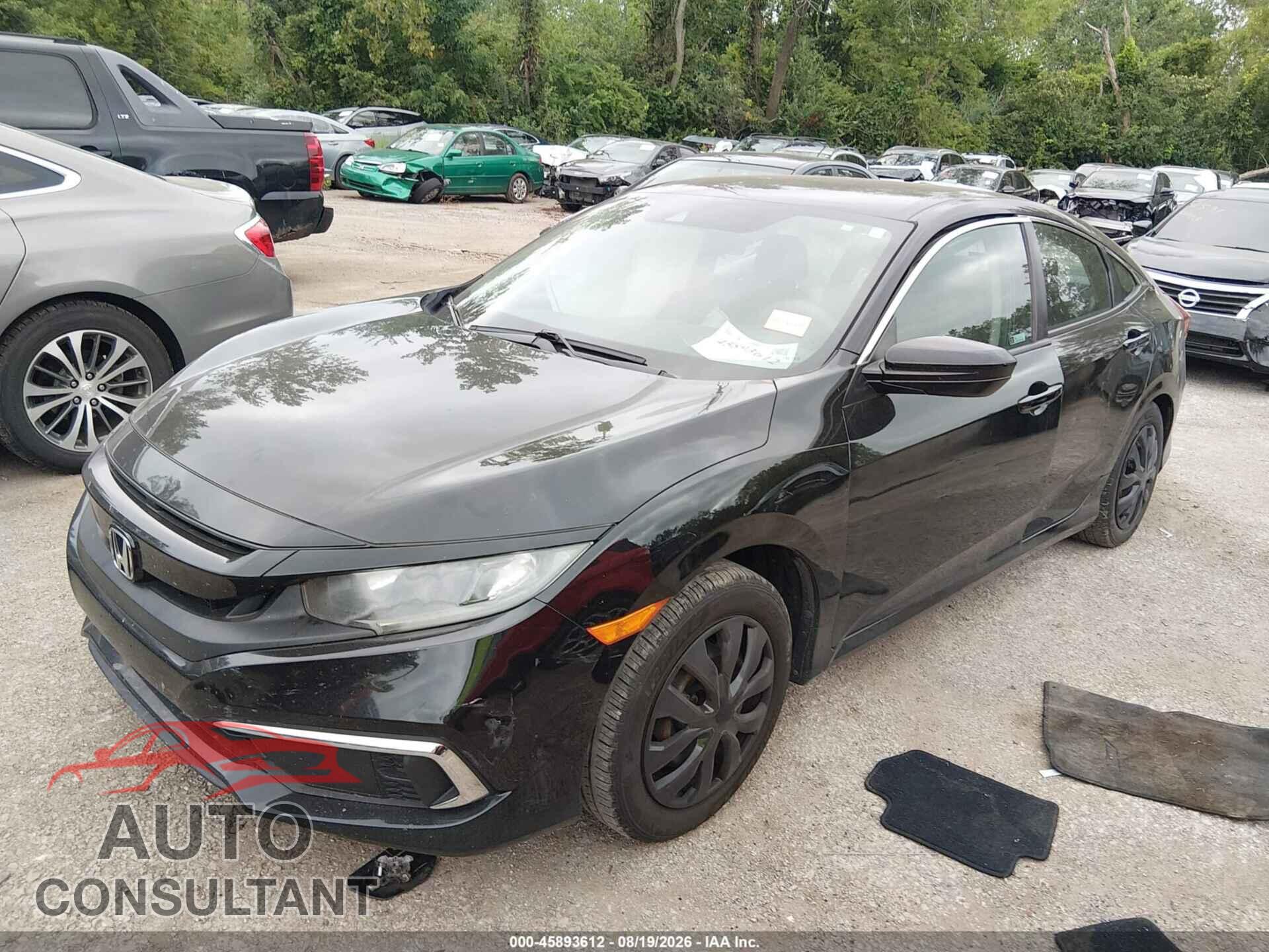 HONDA CIVIC 2019 - 2HGFC2F64KH574321
