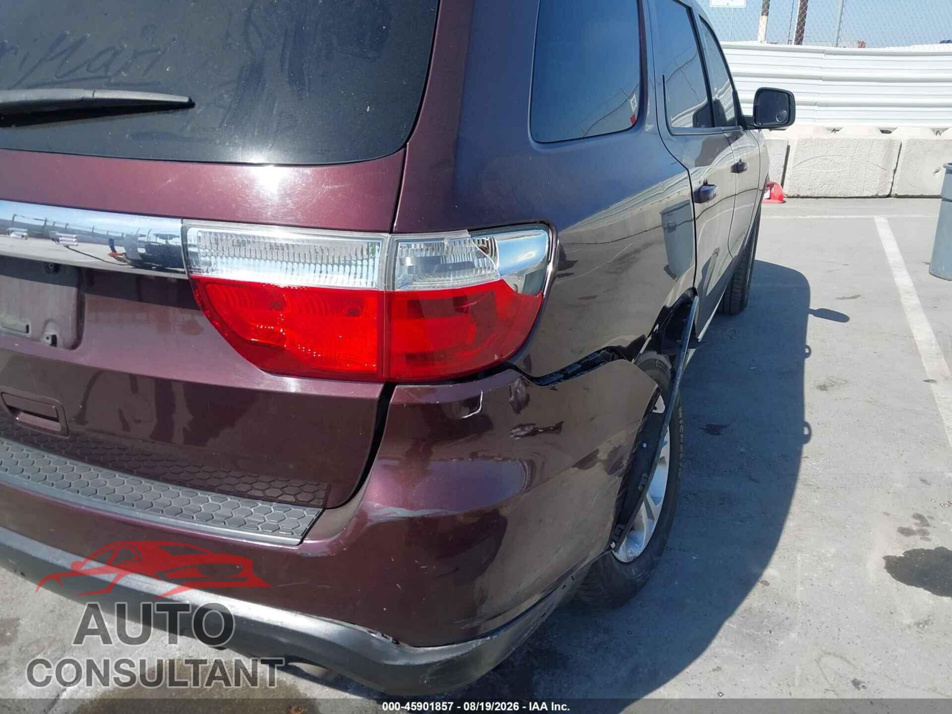 DODGE DURANGO 2012 - 1C4RDHAG5CC321847
