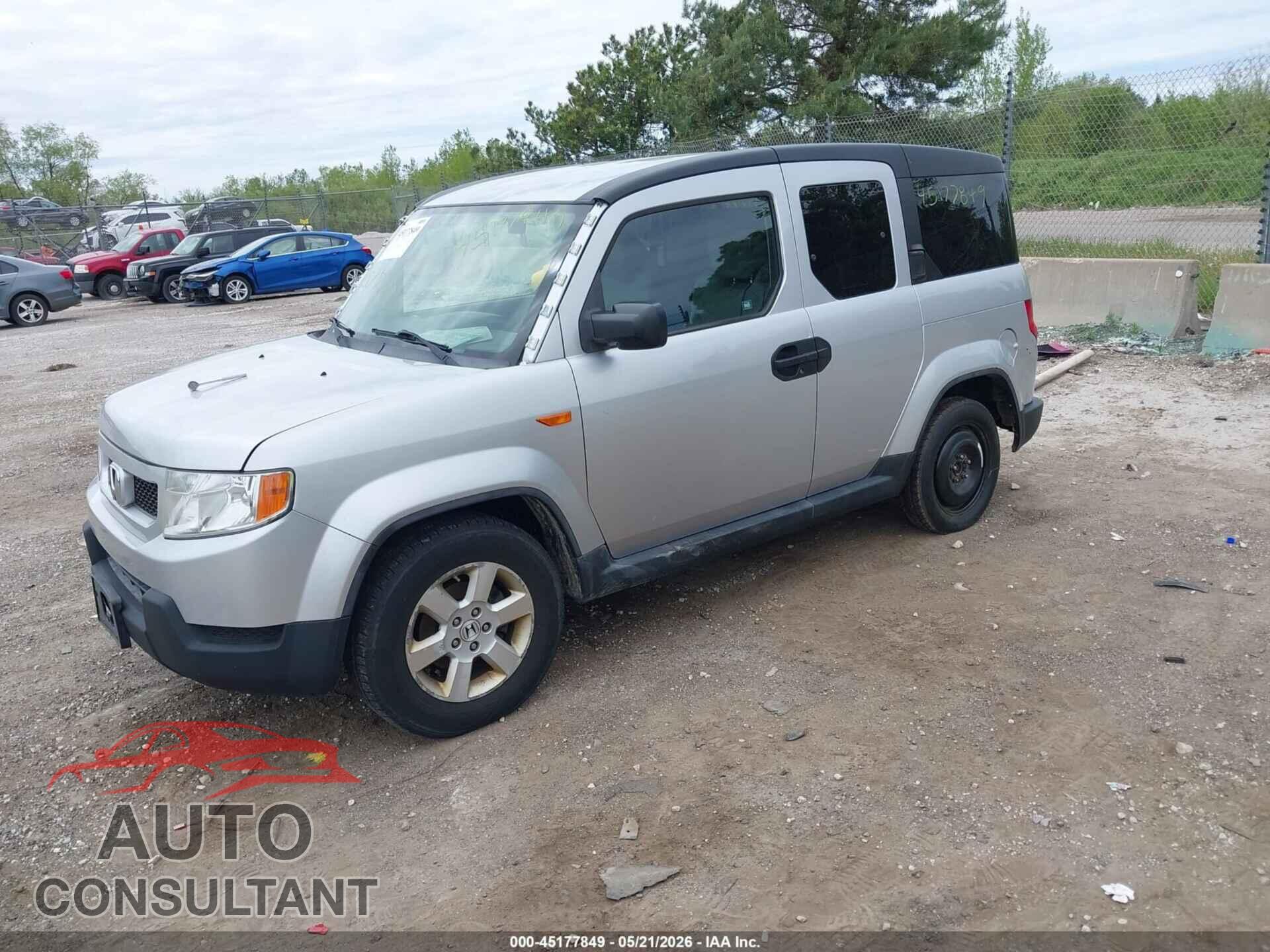 HONDA ELEMENT 2010 - 5J6YH2H71AL006151