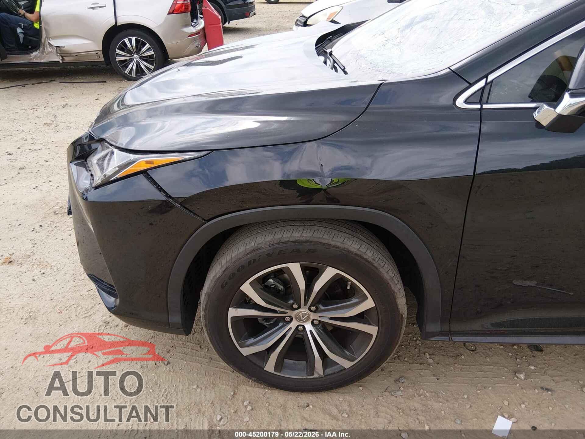 LEXUS RX 350 2017 - 2T2ZZMCA3HC065009