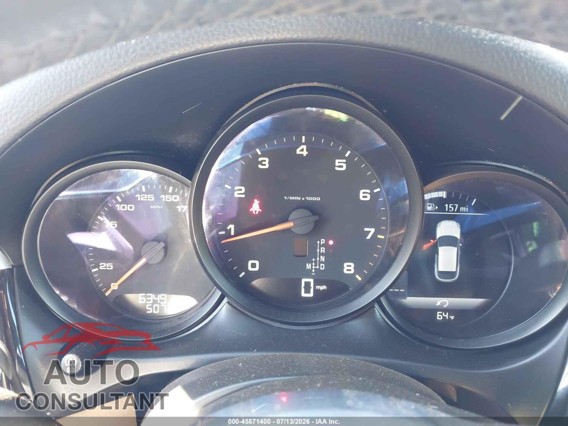 PORSCHE MACAN 2019 - WP1AA2A57KLB00197
