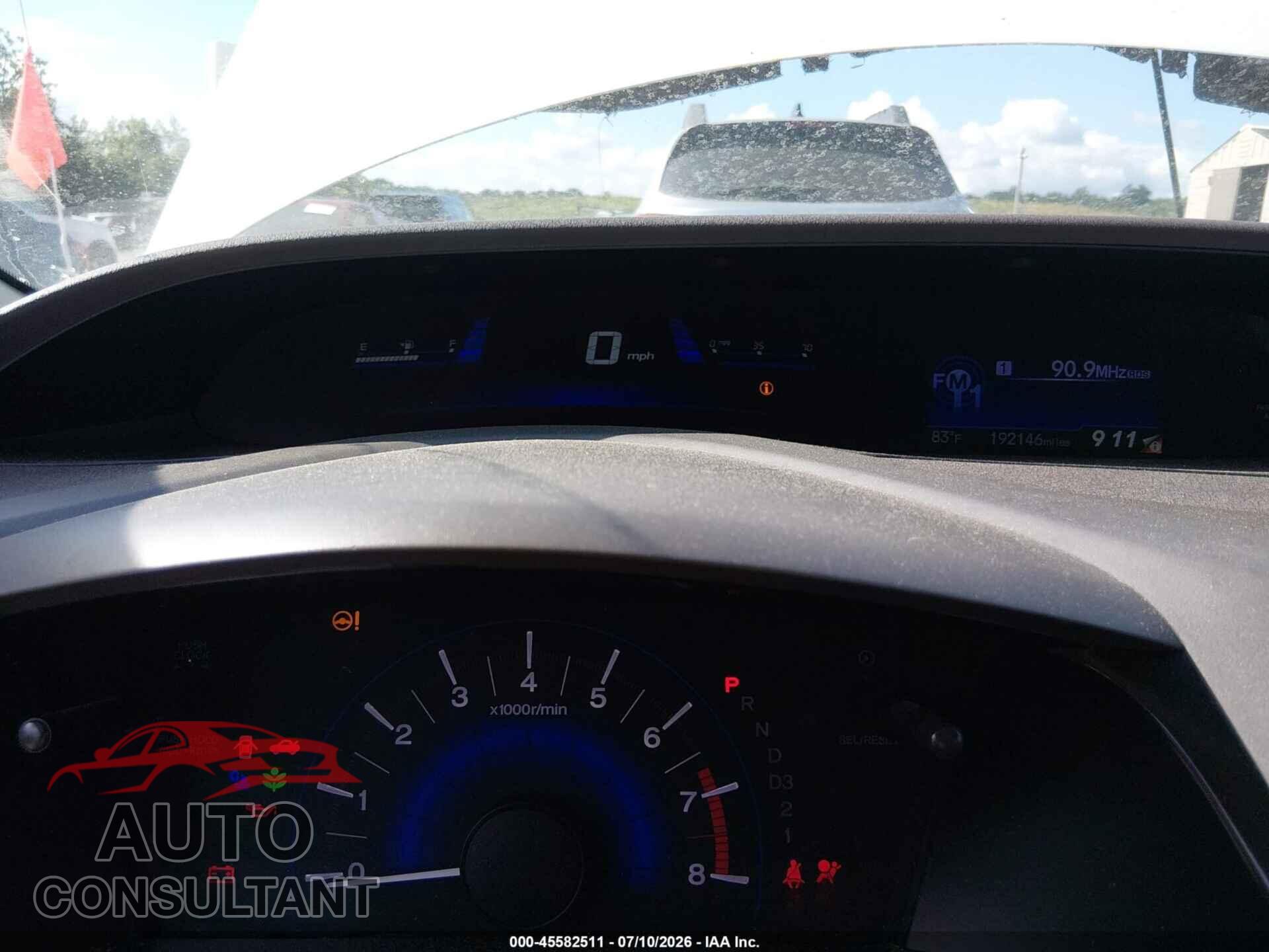 HONDA CIVIC 2012 - 2HGFB2F90CH556543