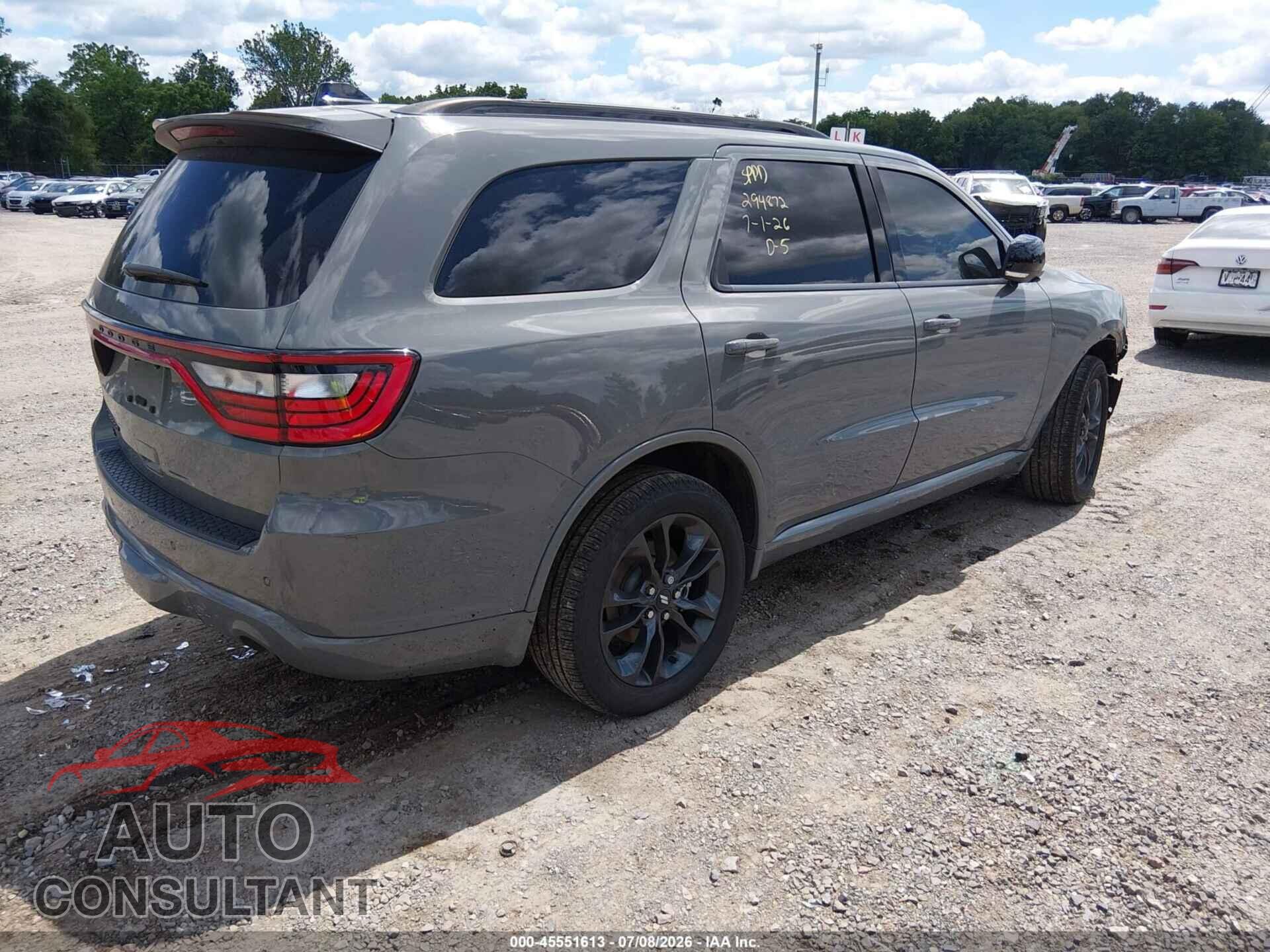 DODGE DURANGO 2025 - 1C4RDJDGXSC555399