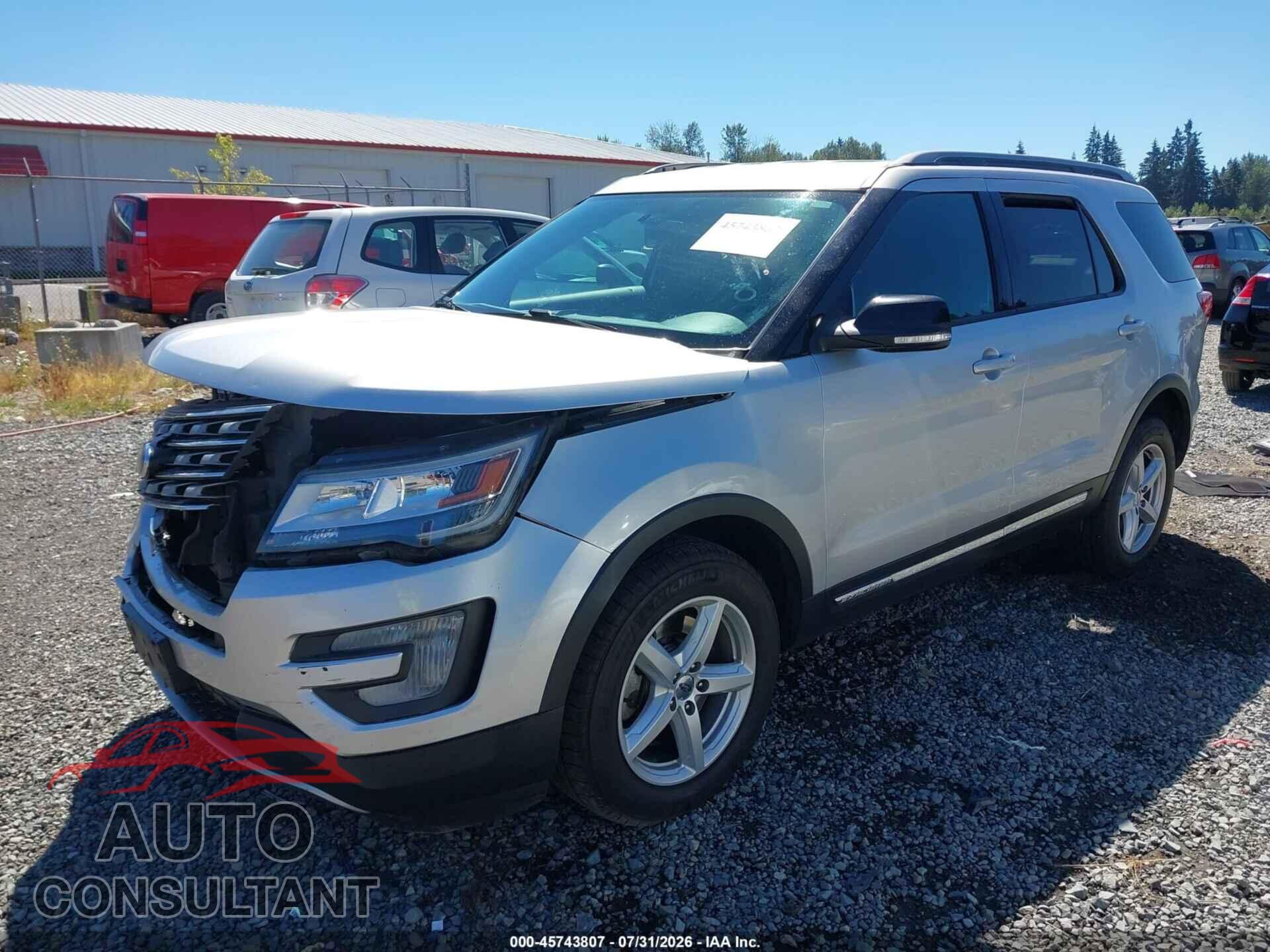 FORD EXPLORER 2017 - 1FM5K8D80HGD17807