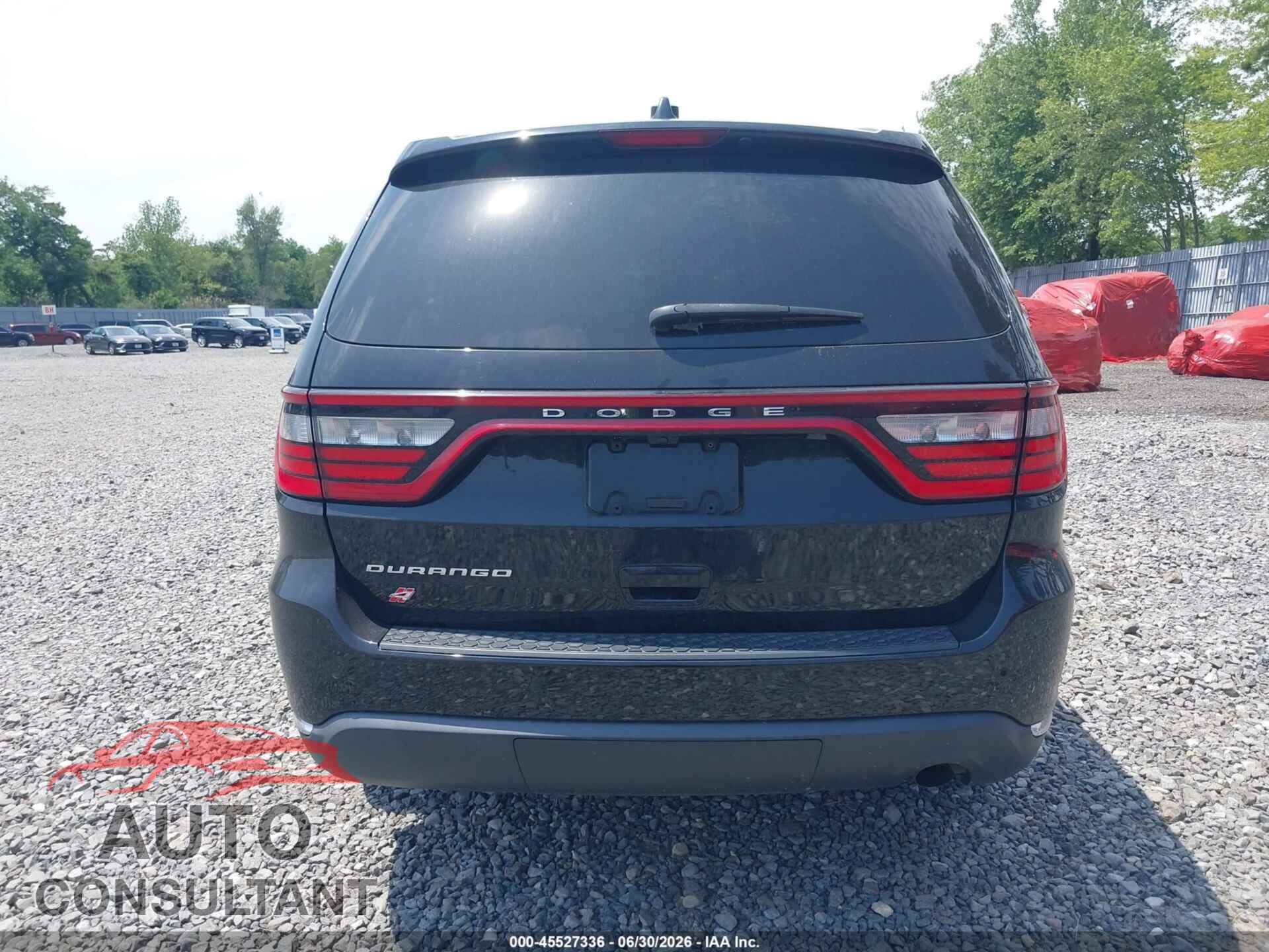 DODGE DURANGO 2019 - 1C4RDJAG8KC744461