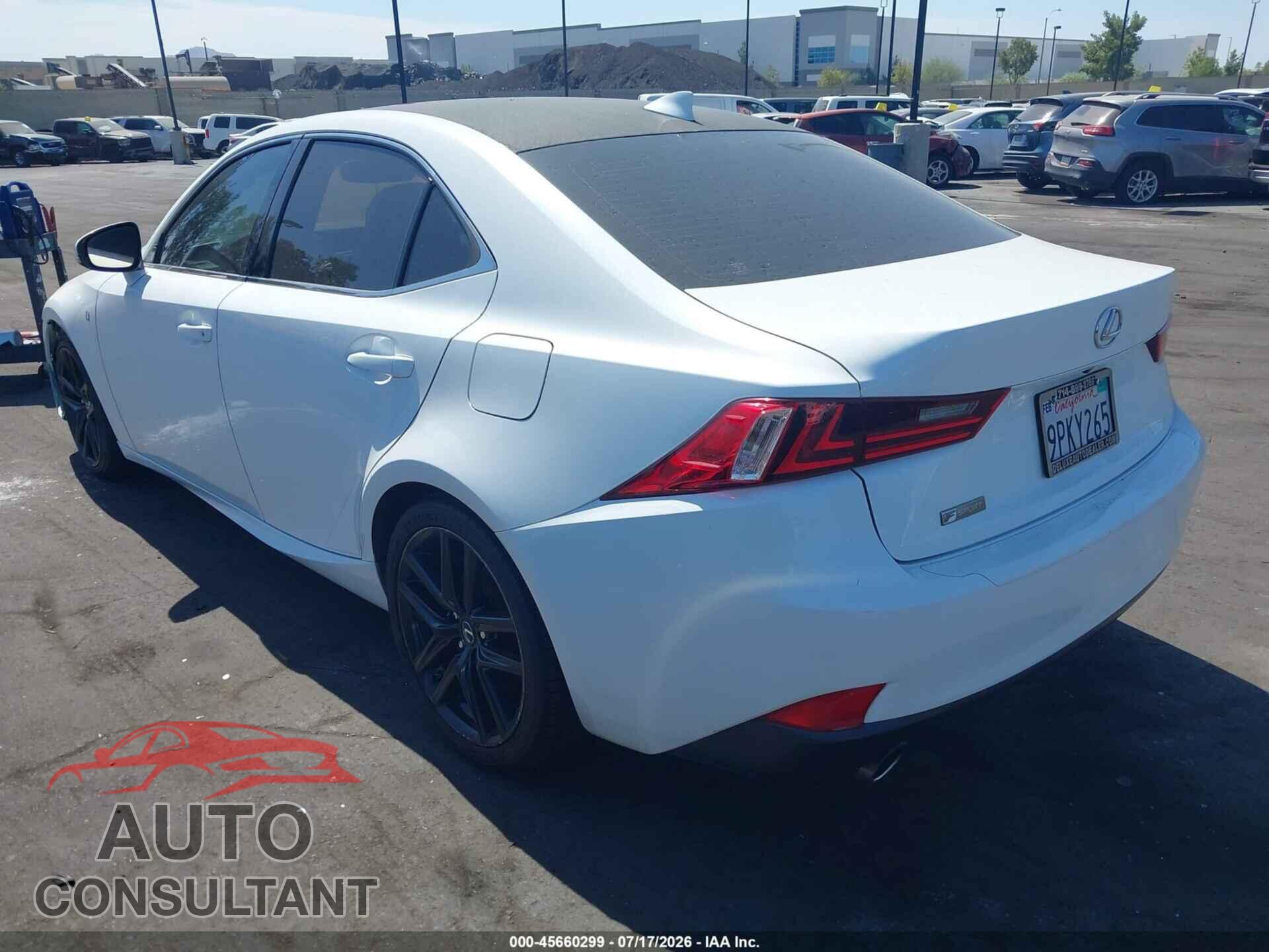 LEXUS IS 250 2015 - JTHBF1D22F5065726