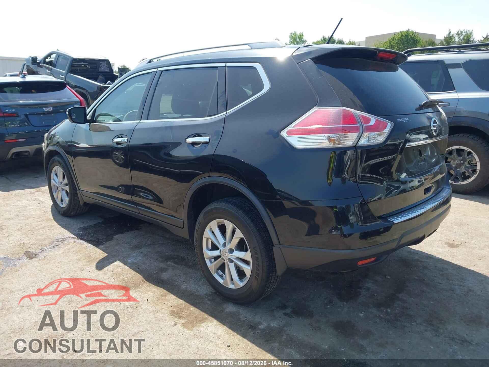 NISSAN ROGUE 2015 - KNMAT2MT1FP554076