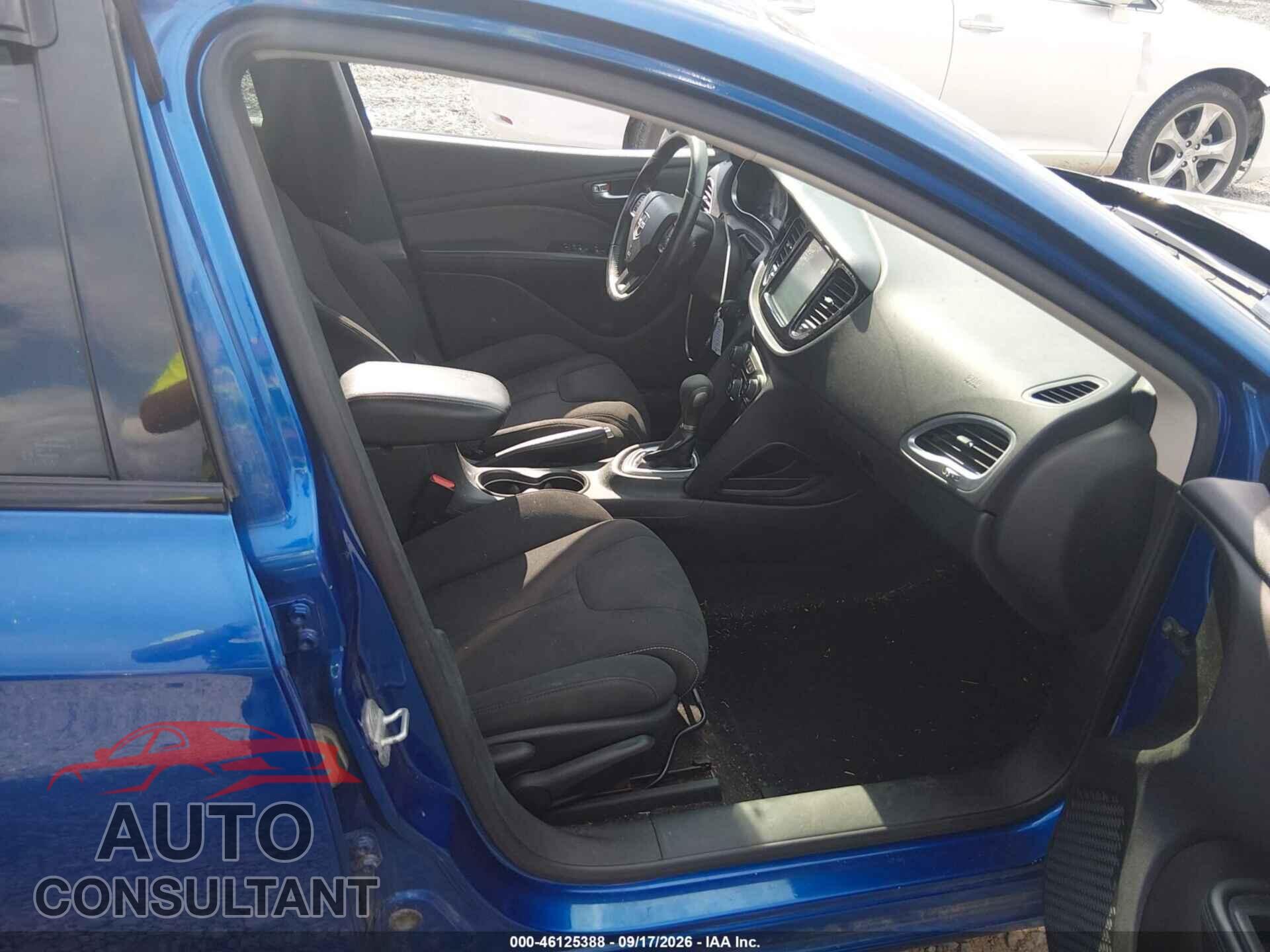 DODGE DART 2013 - 1C3CDFBA1DD304239