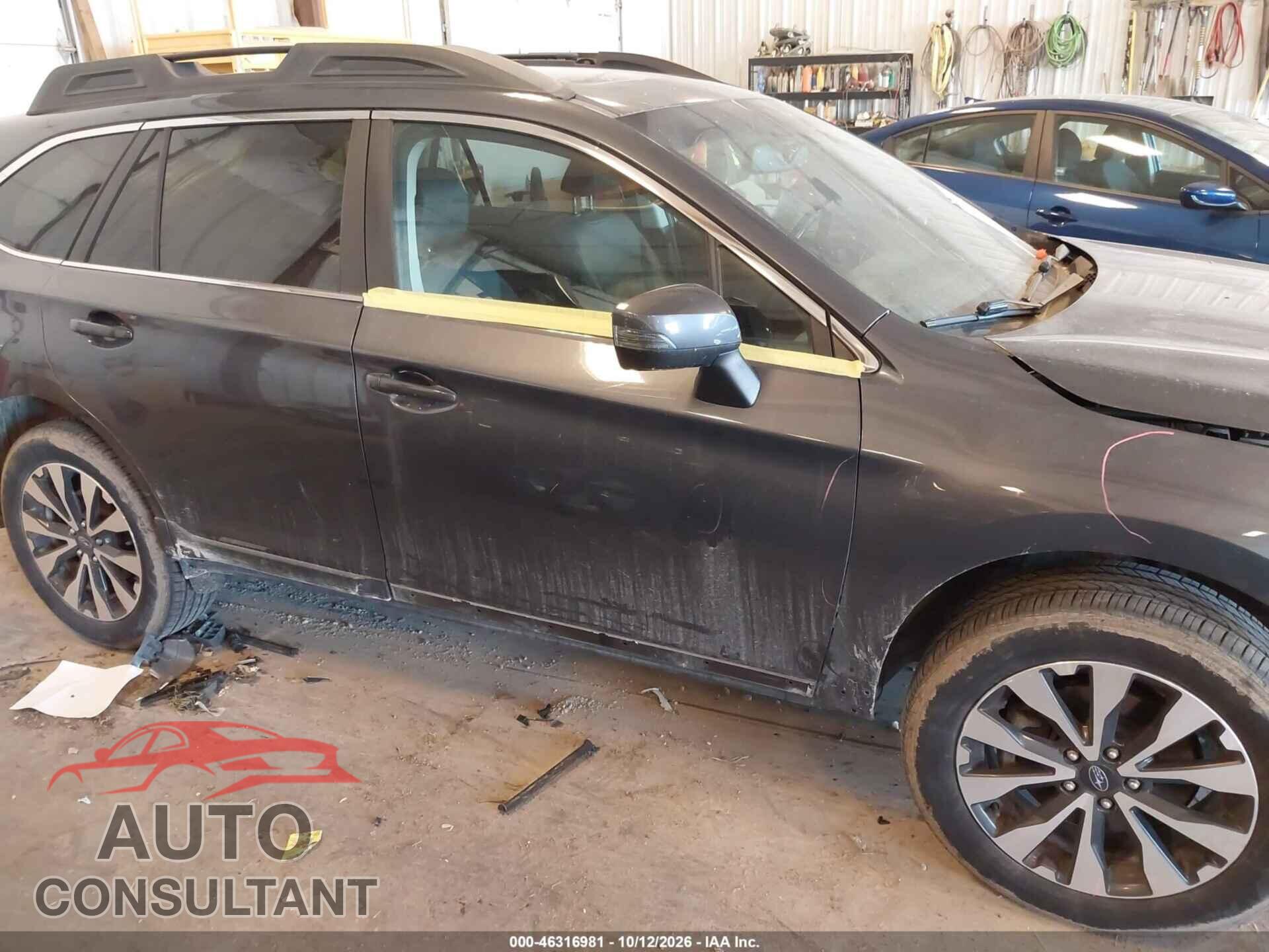 SUBARU OUTBACK 2015 - 4S4BSBLC8F3334624