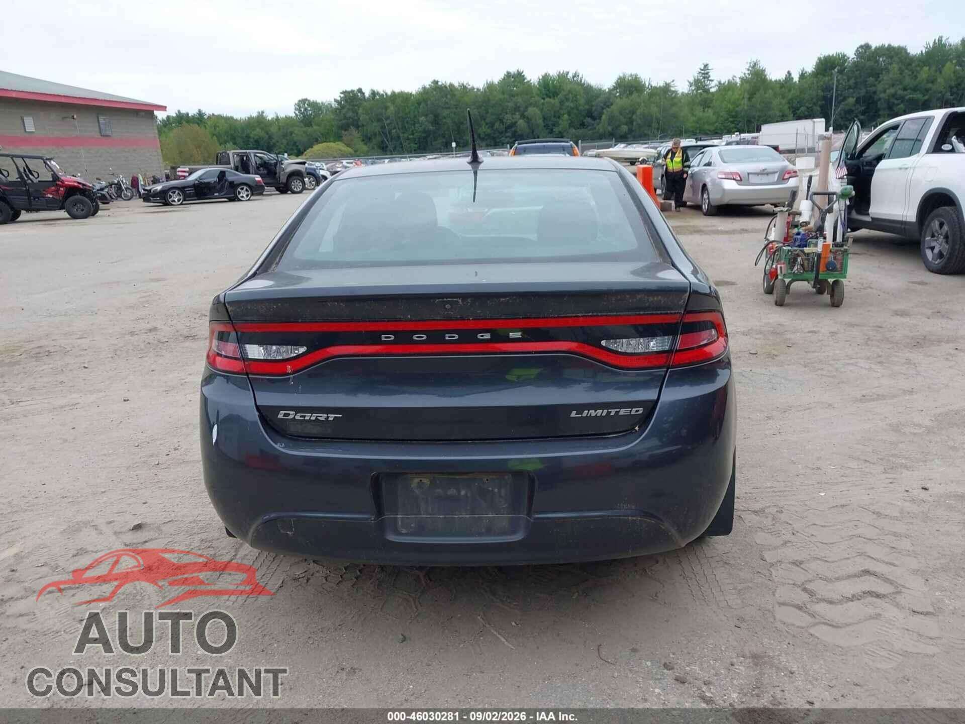 DODGE DART 2013 - 1C3CDFCA9DD268024