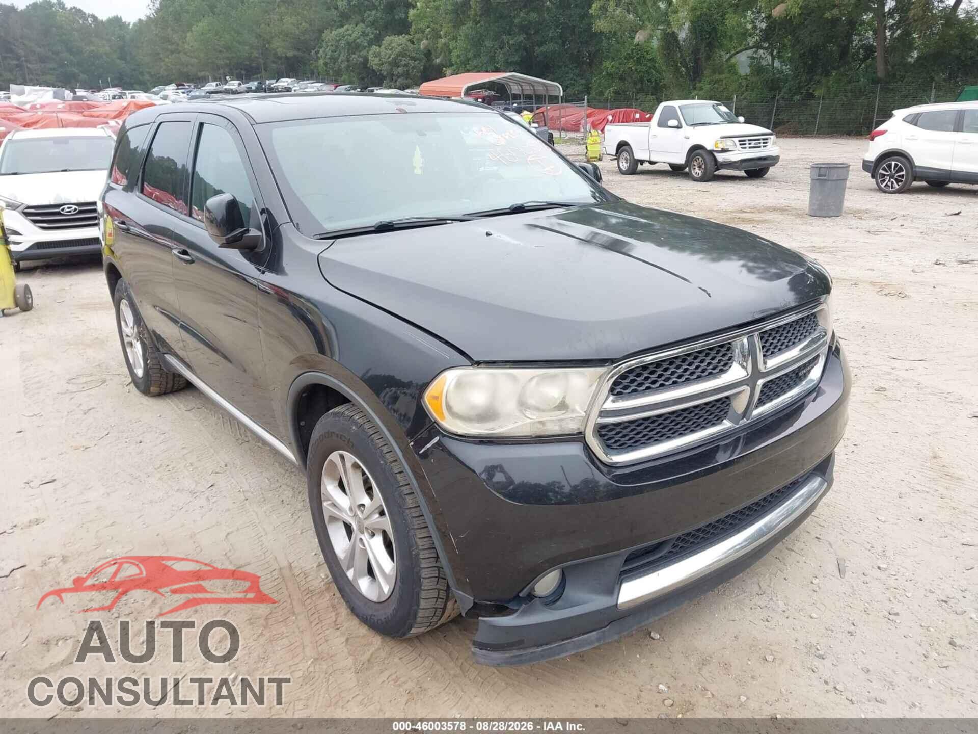 DODGE DURANGO 2012 - 1C4RDHAG1CC308481