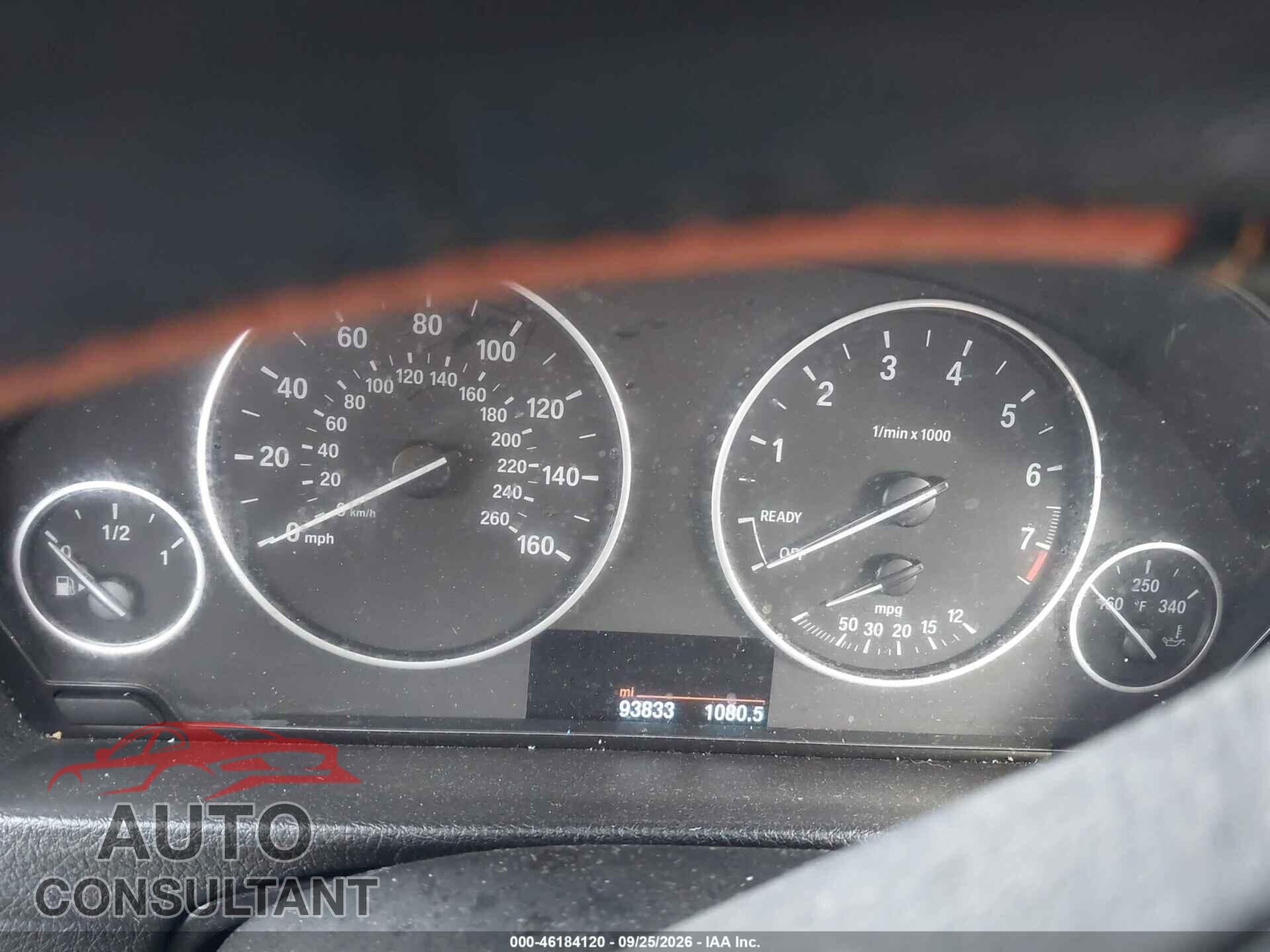 BMW 320I 2015 - WBA3C3G56FNT51396