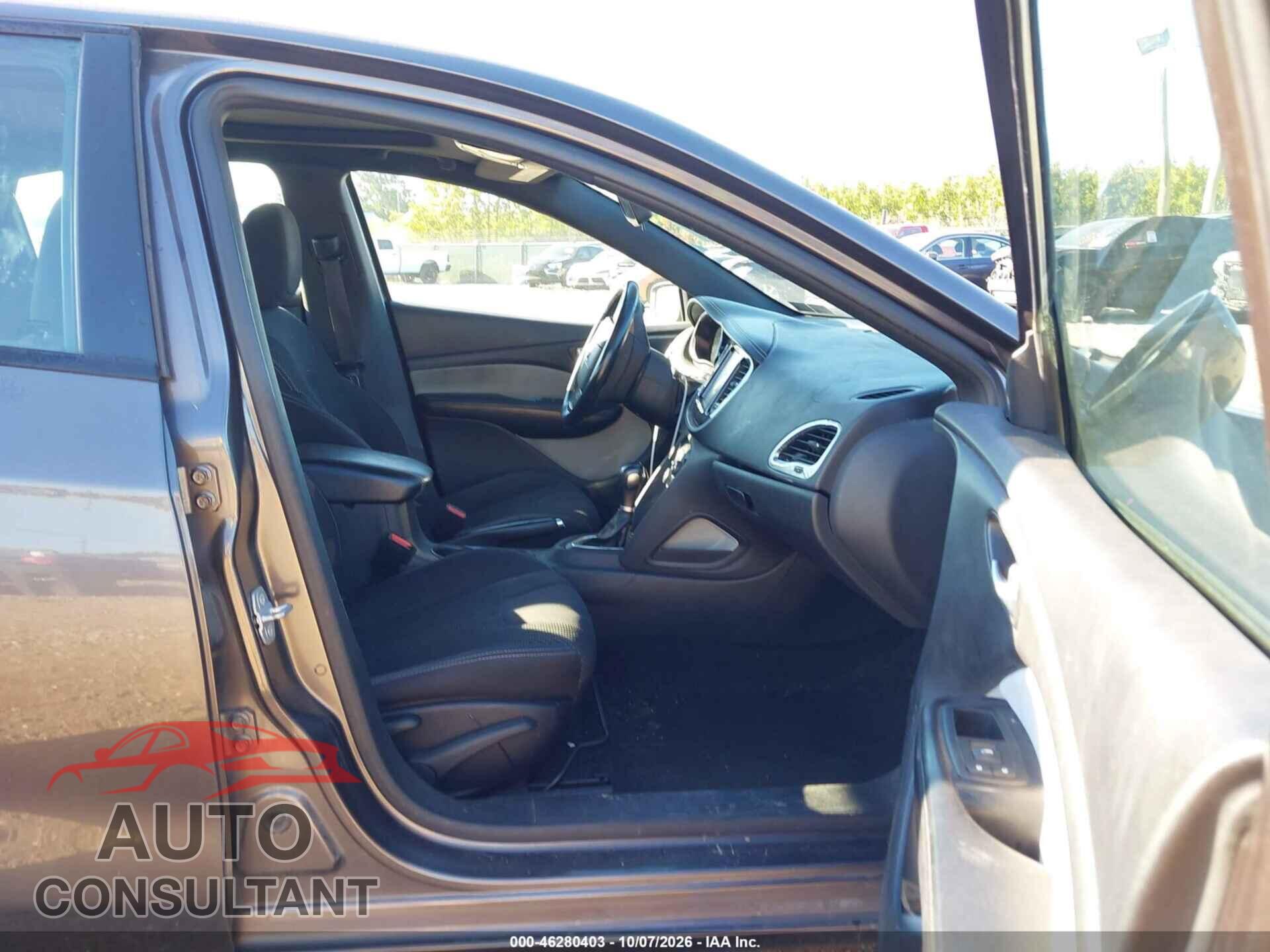 DODGE DART 2015 - 1C3CDFBB3FD142464