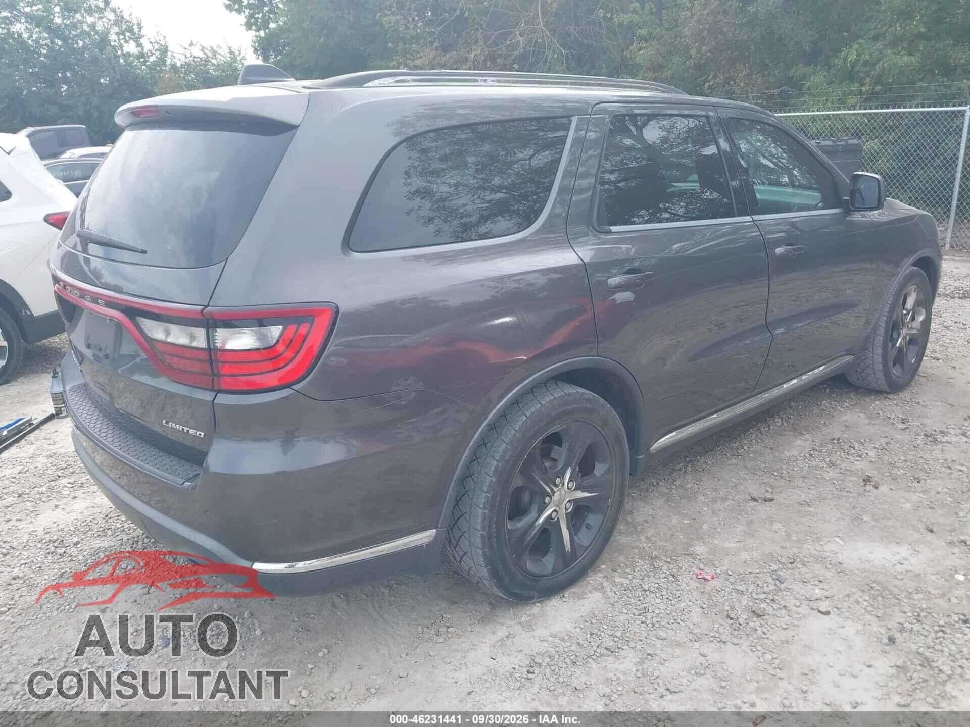DODGE DURANGO 2014 - 1C4SDHDT3EC344492