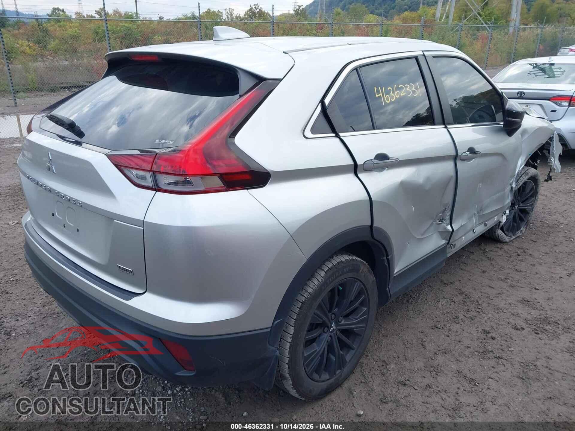 MITSUBISHI ECLIPSE CROSS 2022 - JA4ATVAA4NZ042636