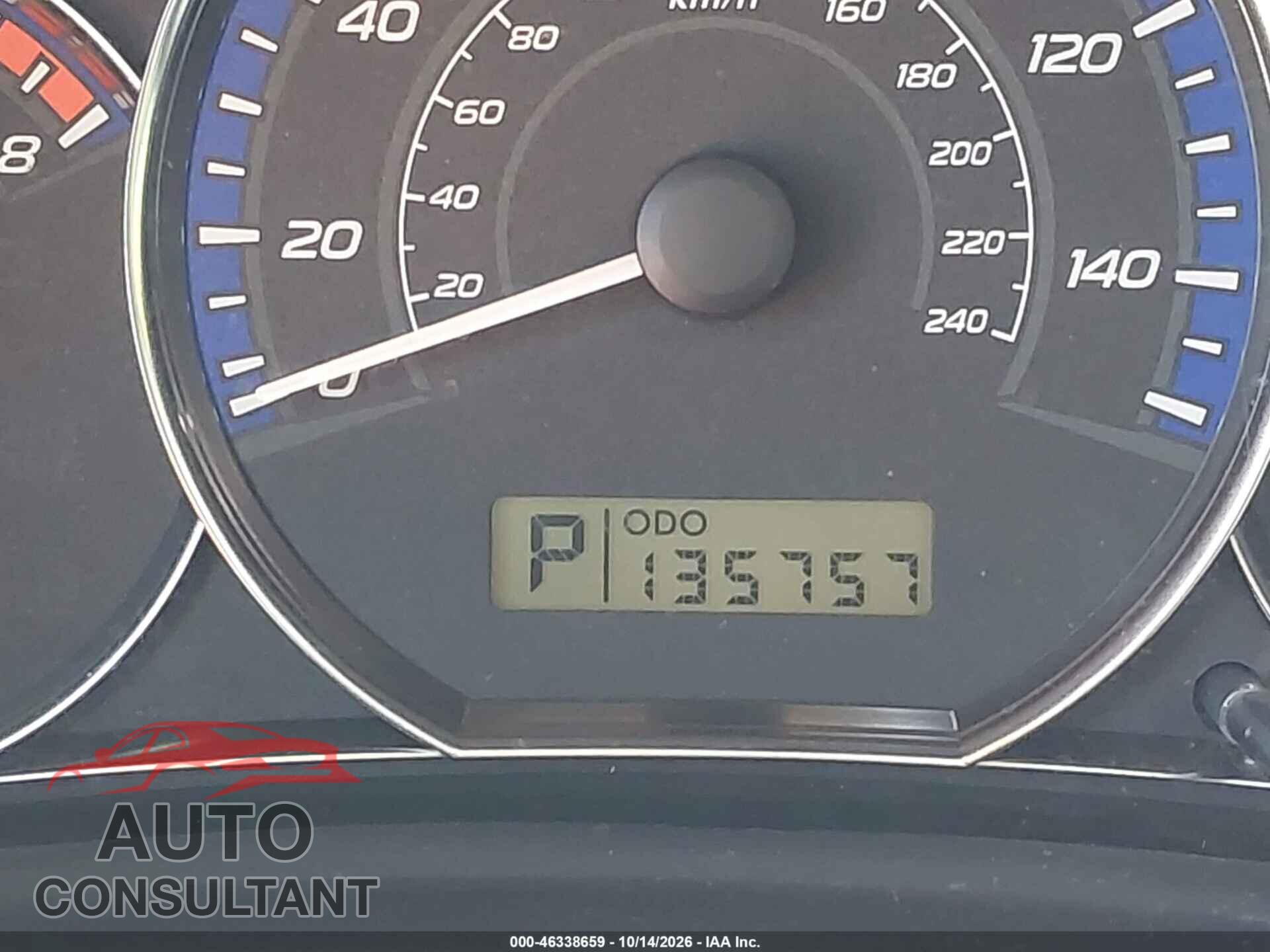 SUBARU FORESTER 2012 - JF2SHADC8CH441071