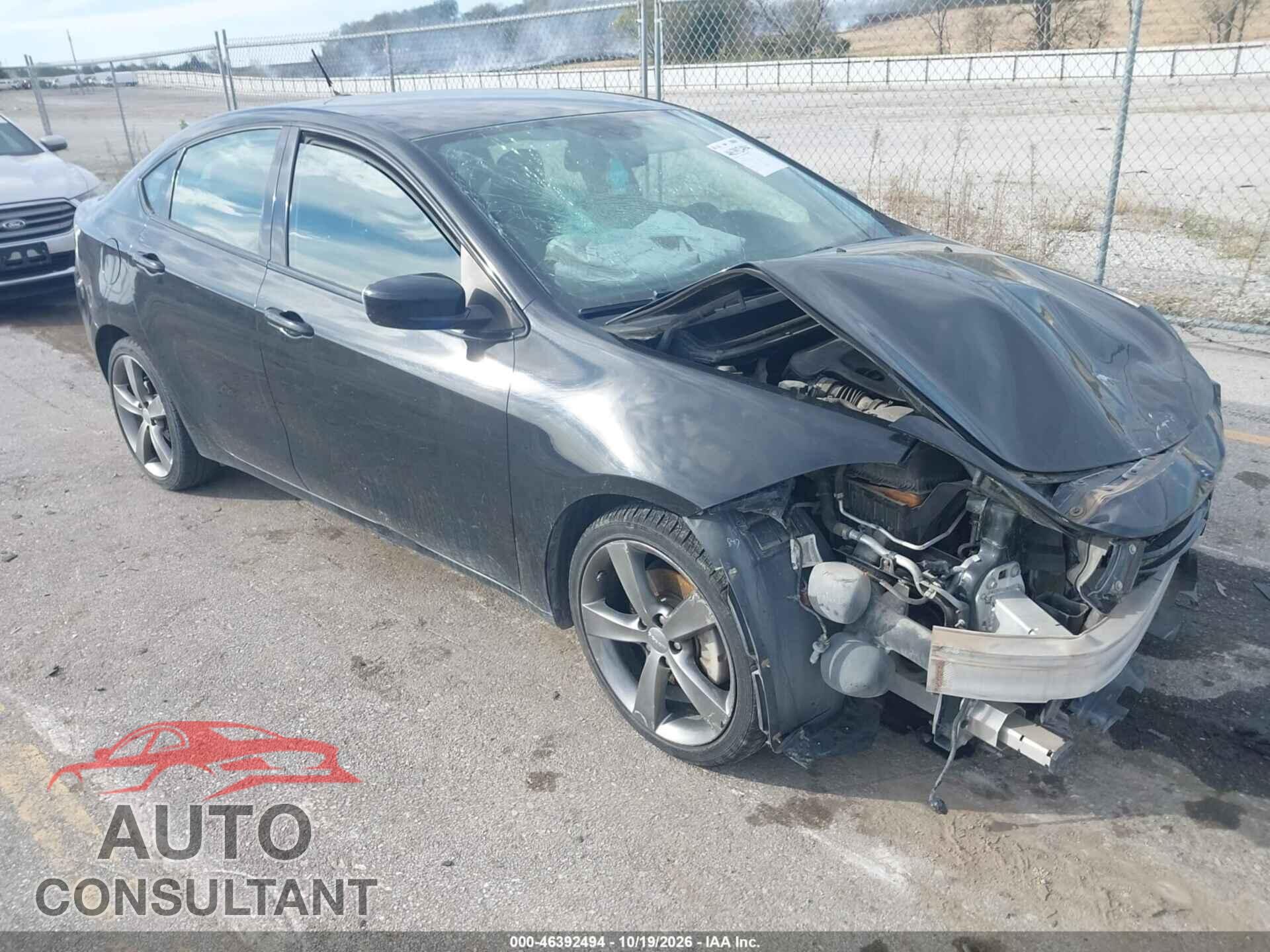 DODGE DART 2013 - 1C3CDFBAXDD325803