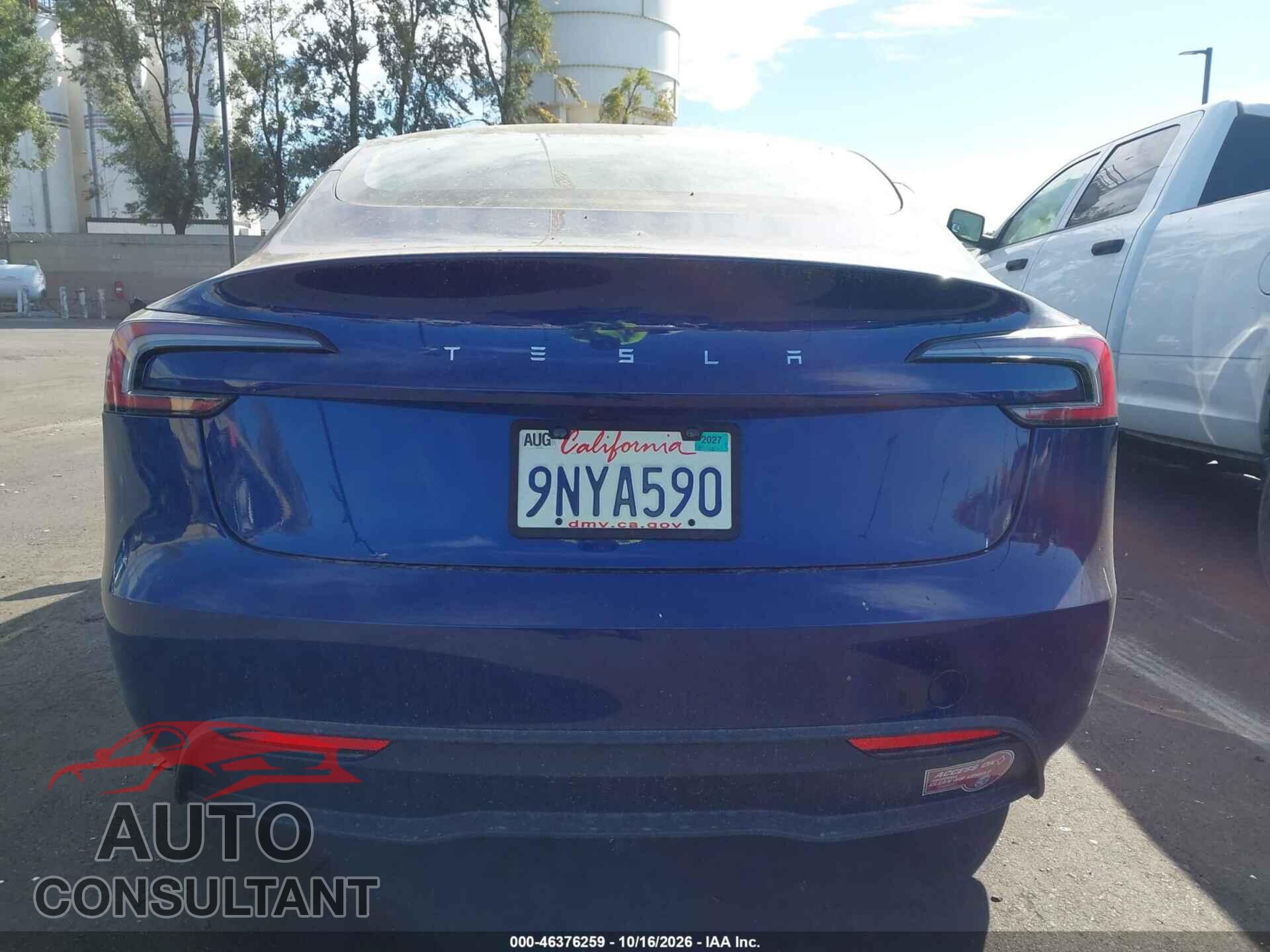 TESLA MODEL 3 2024 - 5YJ3E1EA2RF835750