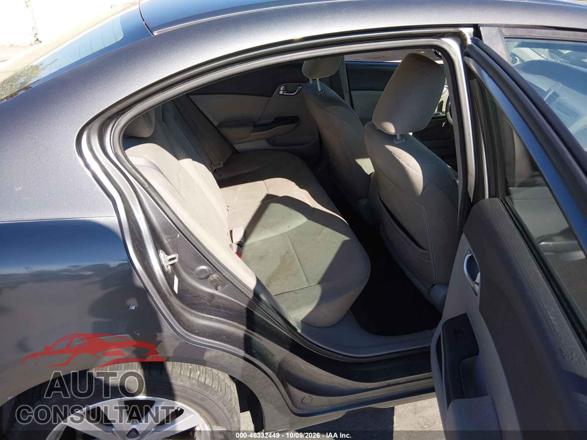 HONDA CIVIC 2012 - 2HGFB2F88CH607875