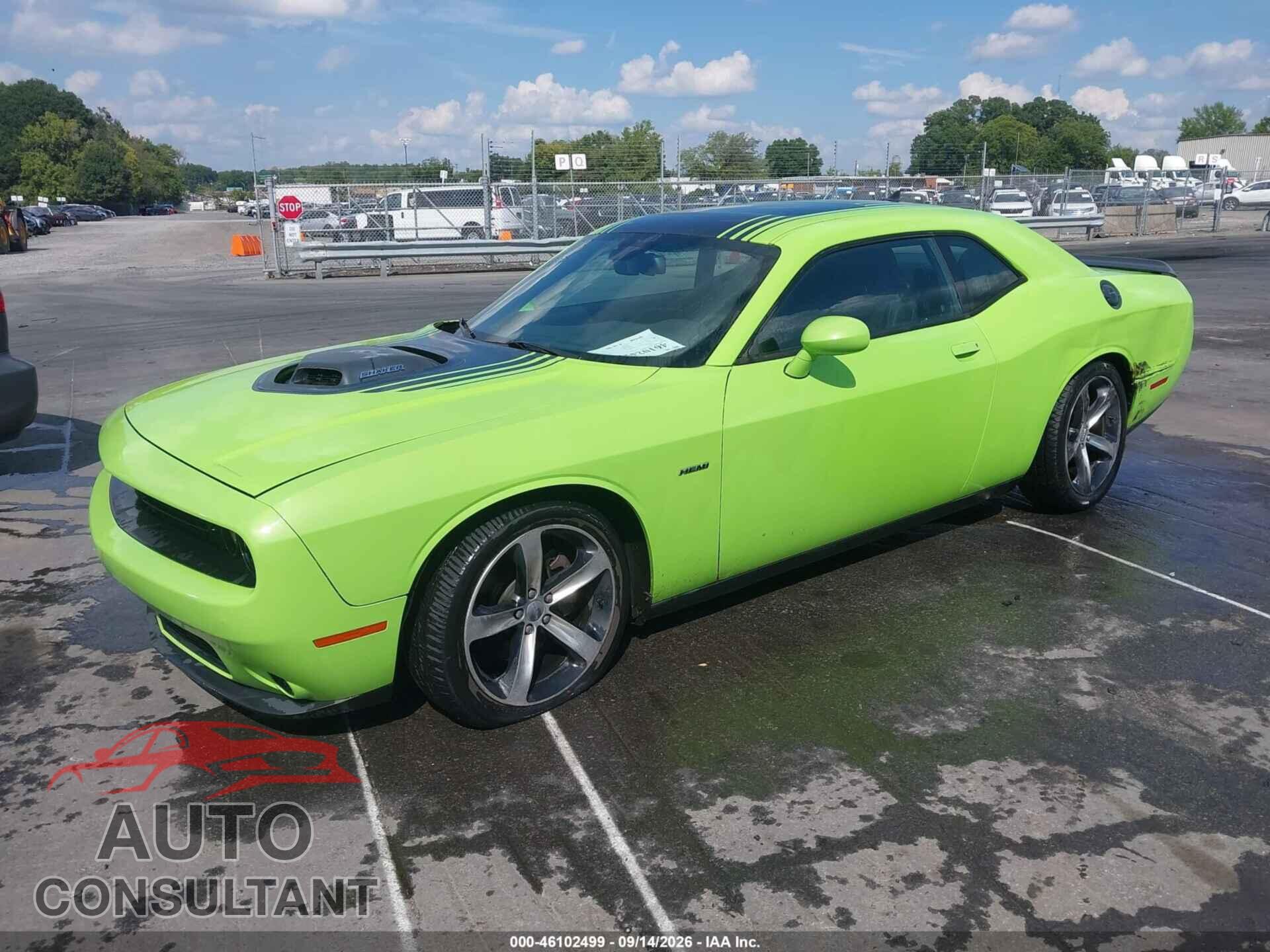 DODGE CHALLENGER 2015 - 2C3CDZAT4FH809640