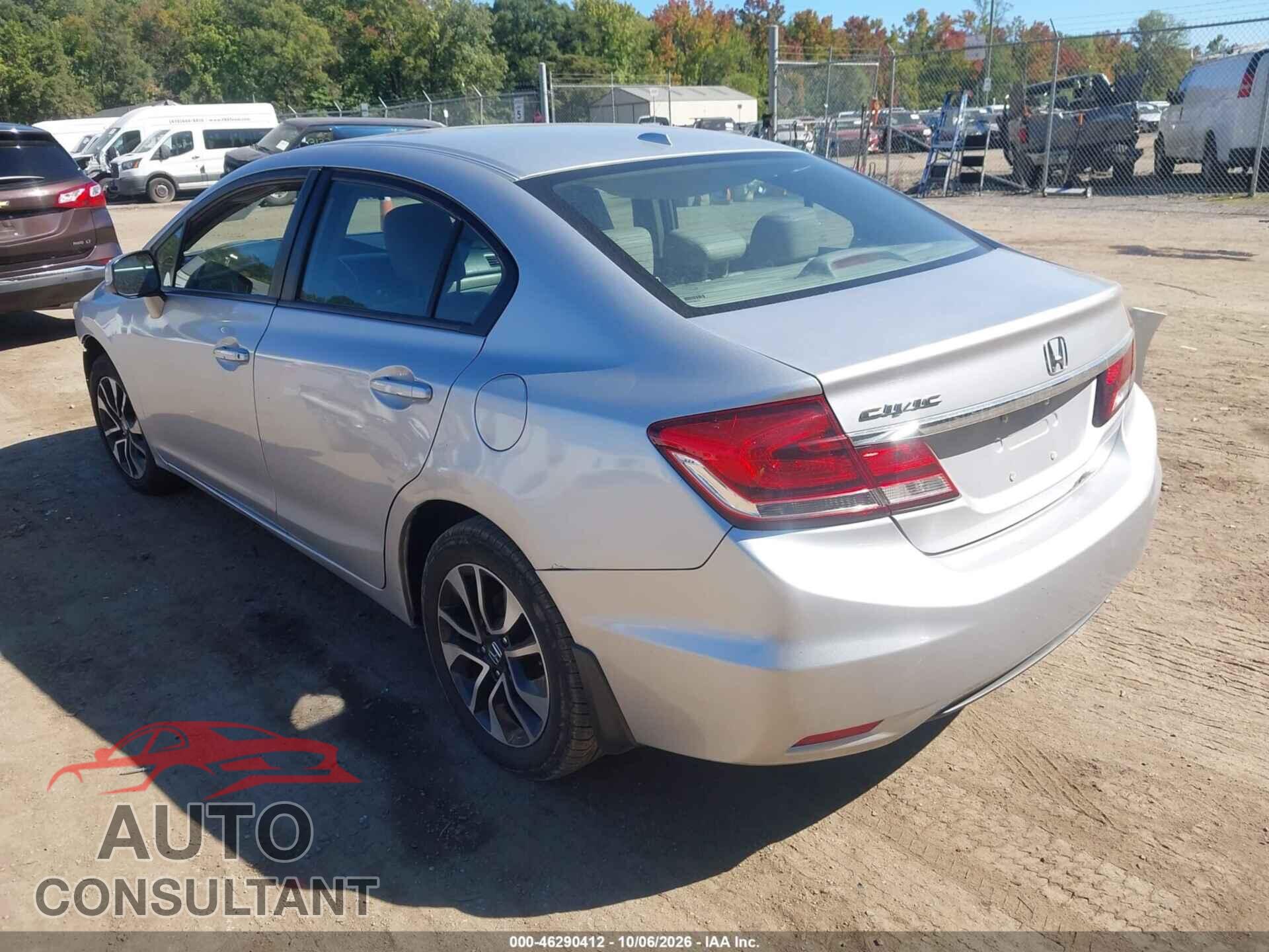 HONDA CIVIC 2013 - 19XFB2F96DE017906