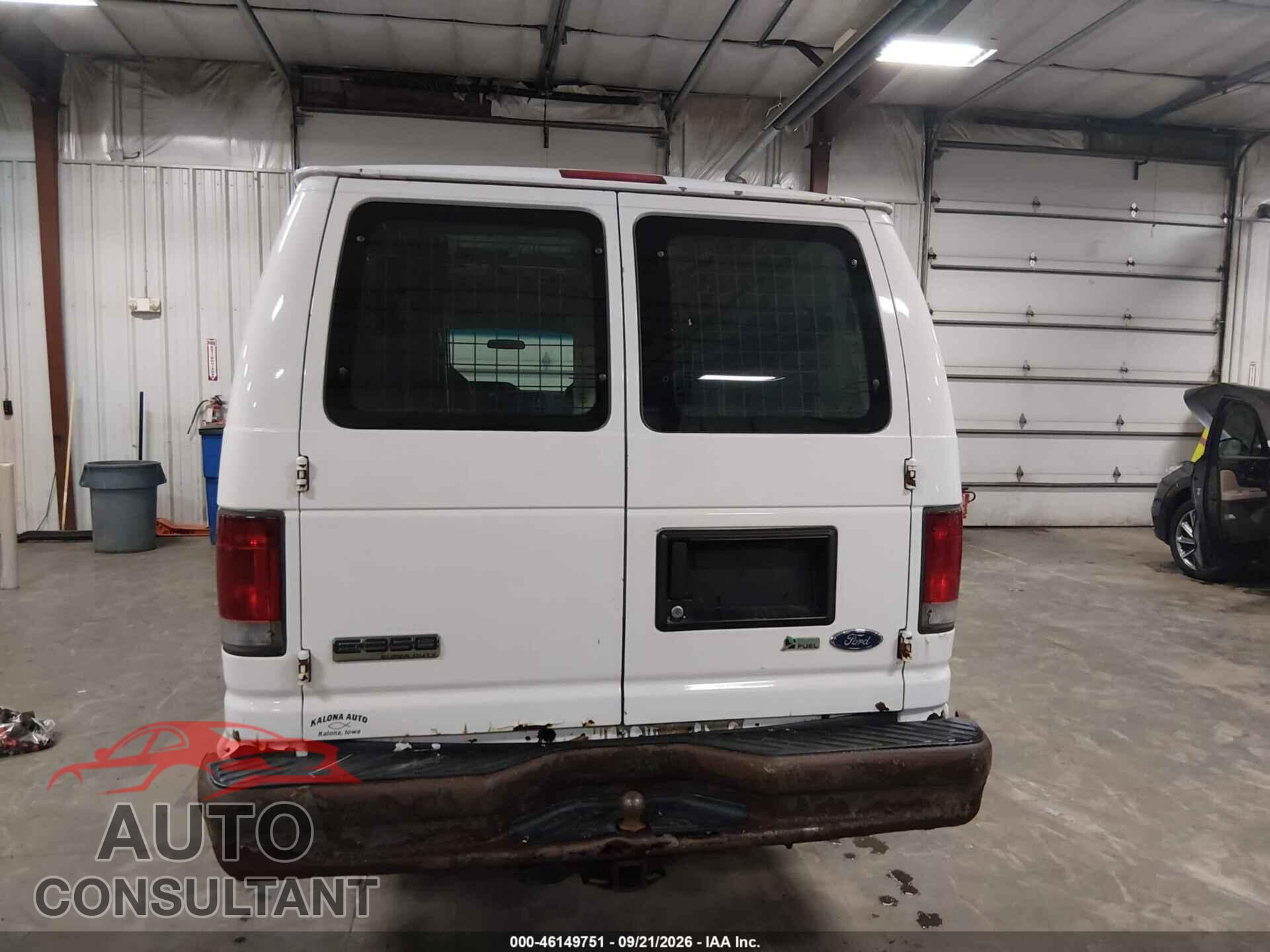 FORD ECONOLINE CARGO VAN 2009 - 1FTSS34L69DA55843