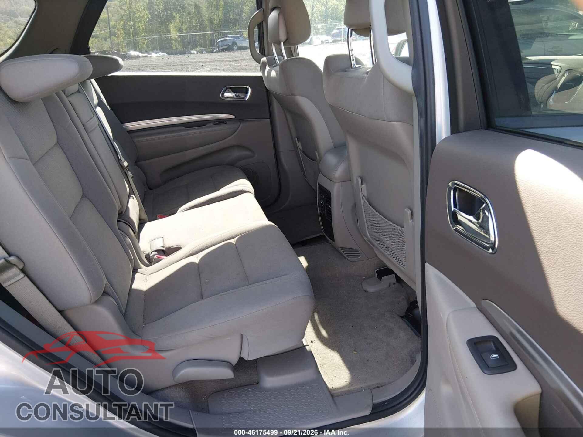 DODGE DURANGO 2012 - 1C4RDJAG2CC110872