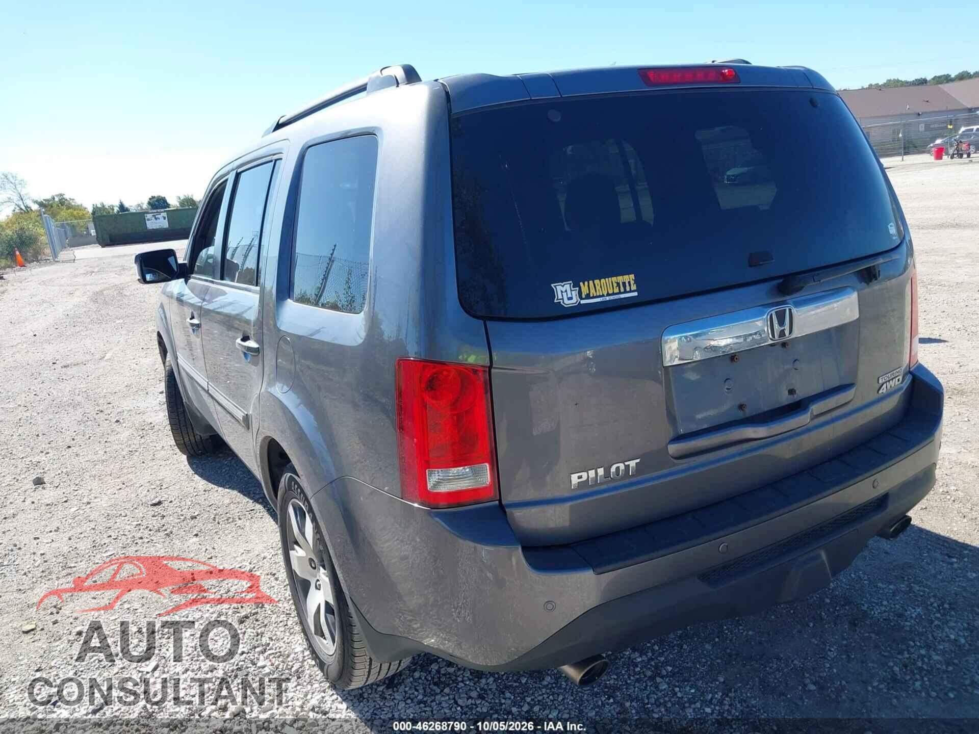 HONDA PILOT 2015 - 5FNYF4H95FB047045