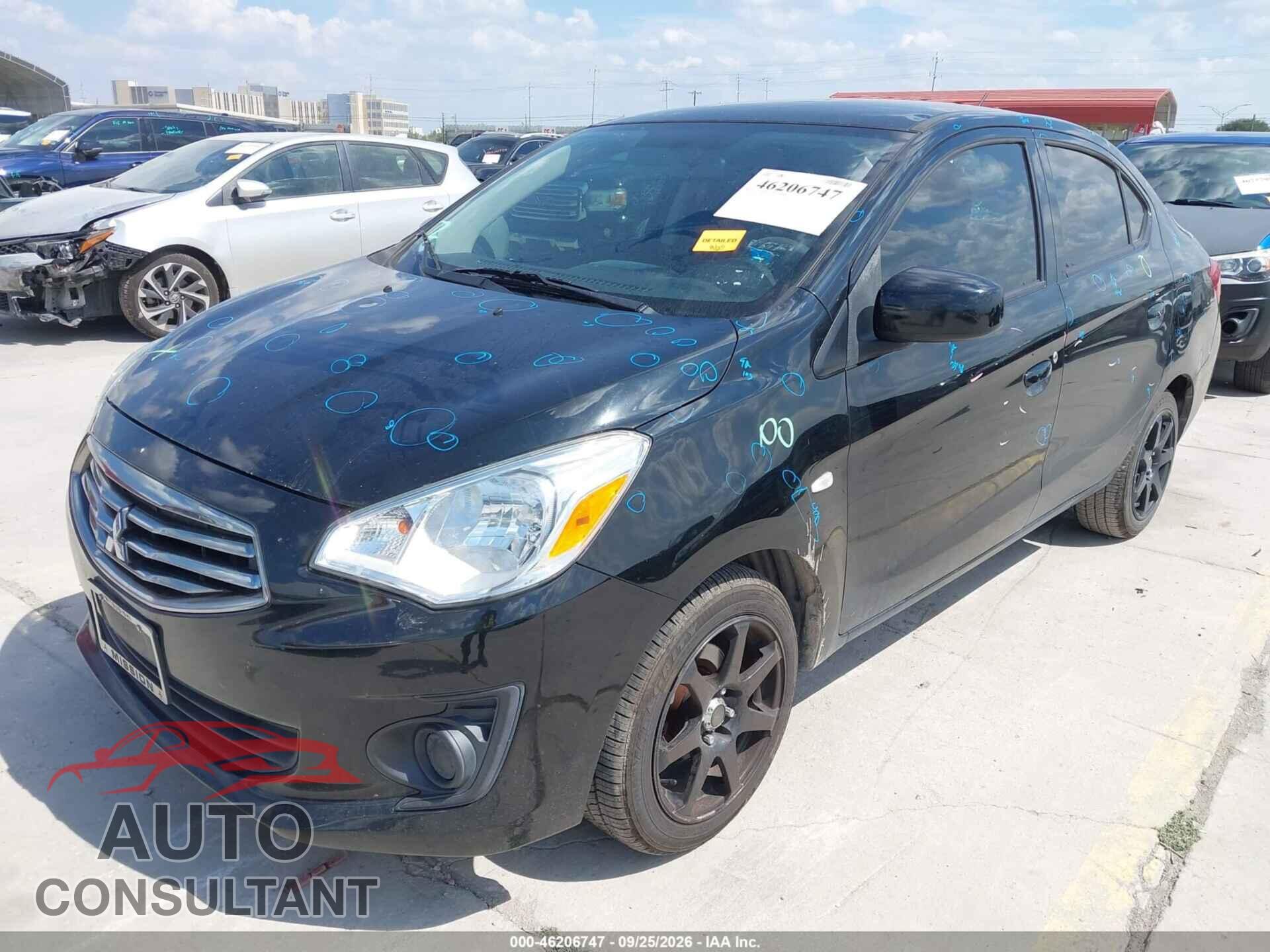MITSUBISHI MIRAGE G4 2018 - ML32F3FJ5JHF12953