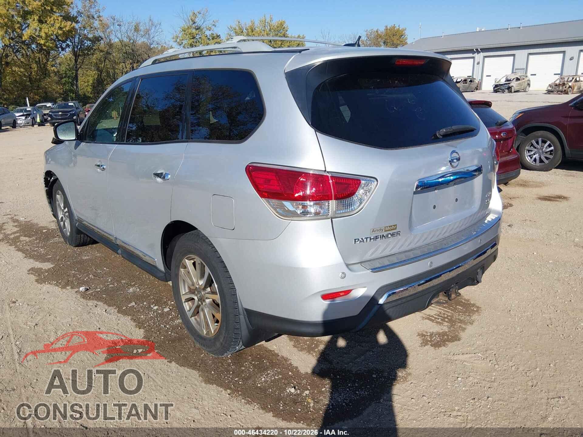 NISSAN PATHFINDER 2013 - 5N1AR2MMXDC662672