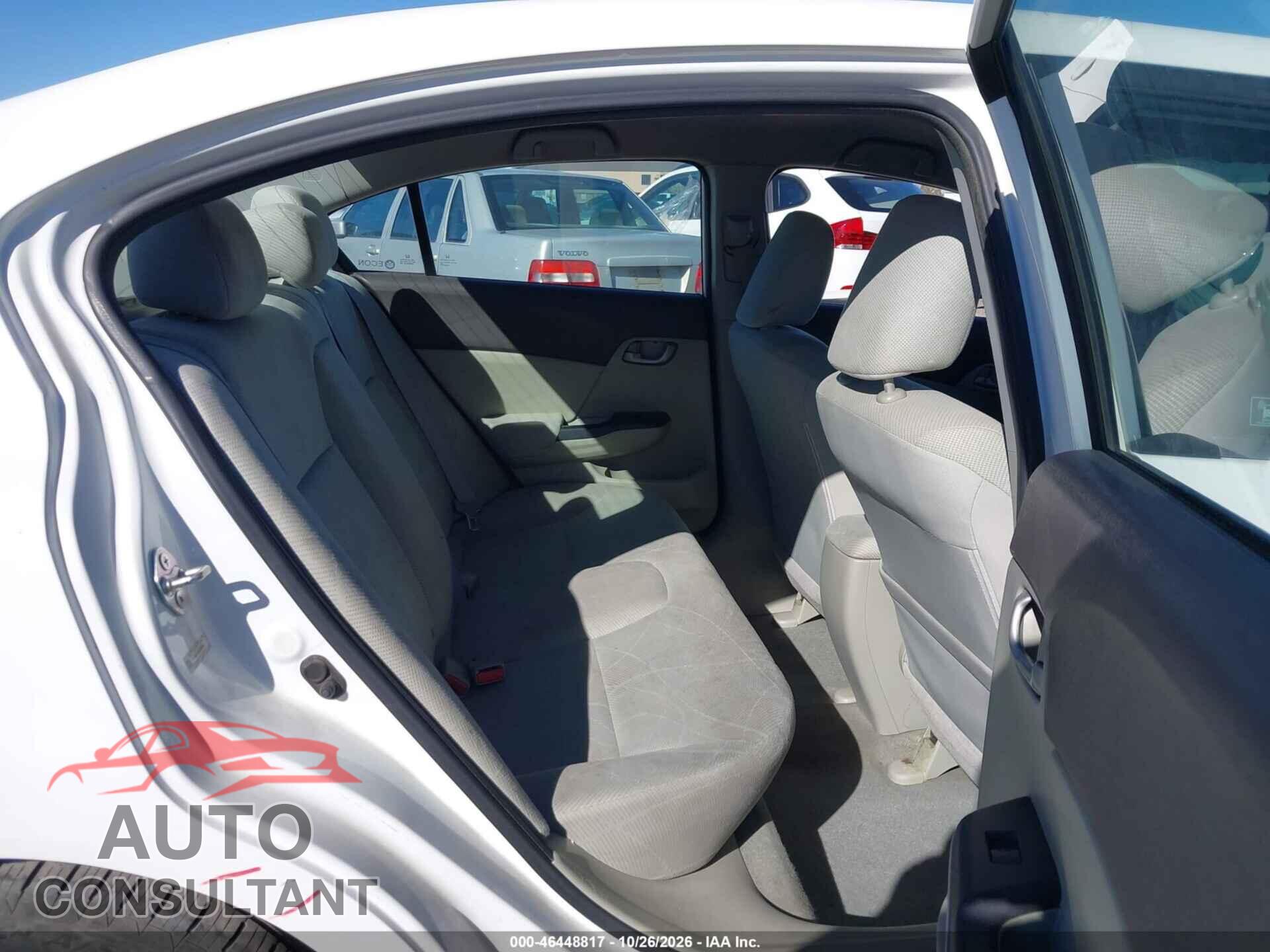 HONDA CIVIC 2012 - 19XFB2F53CE384659