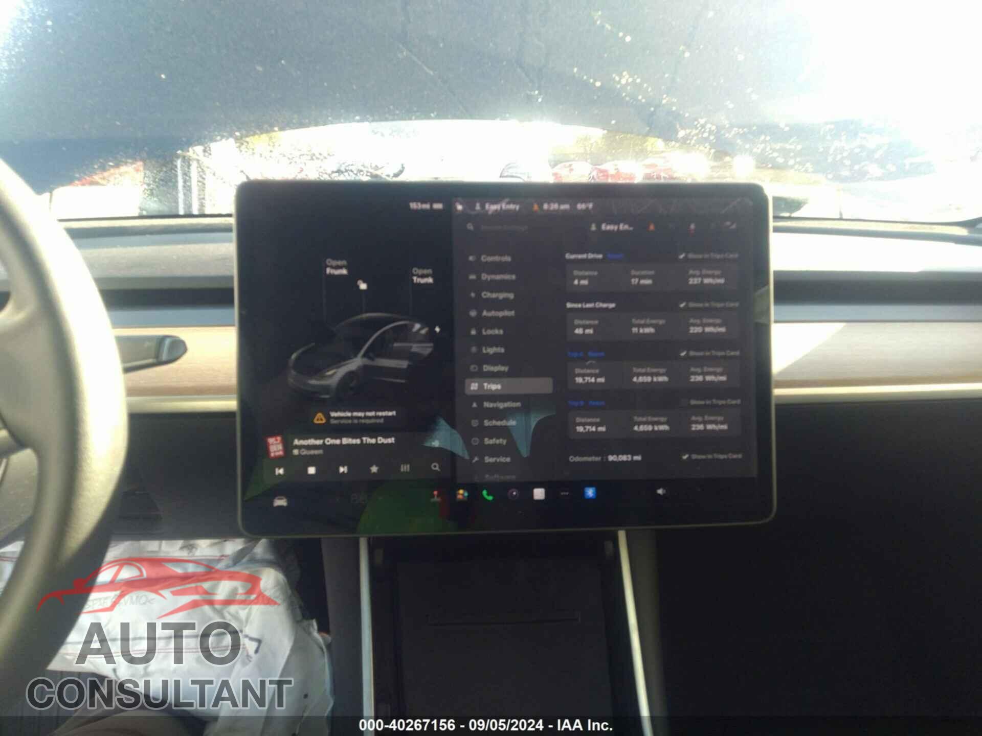 TESLA MODEL 3 2019 - 5YJ3E1EA2KF416139