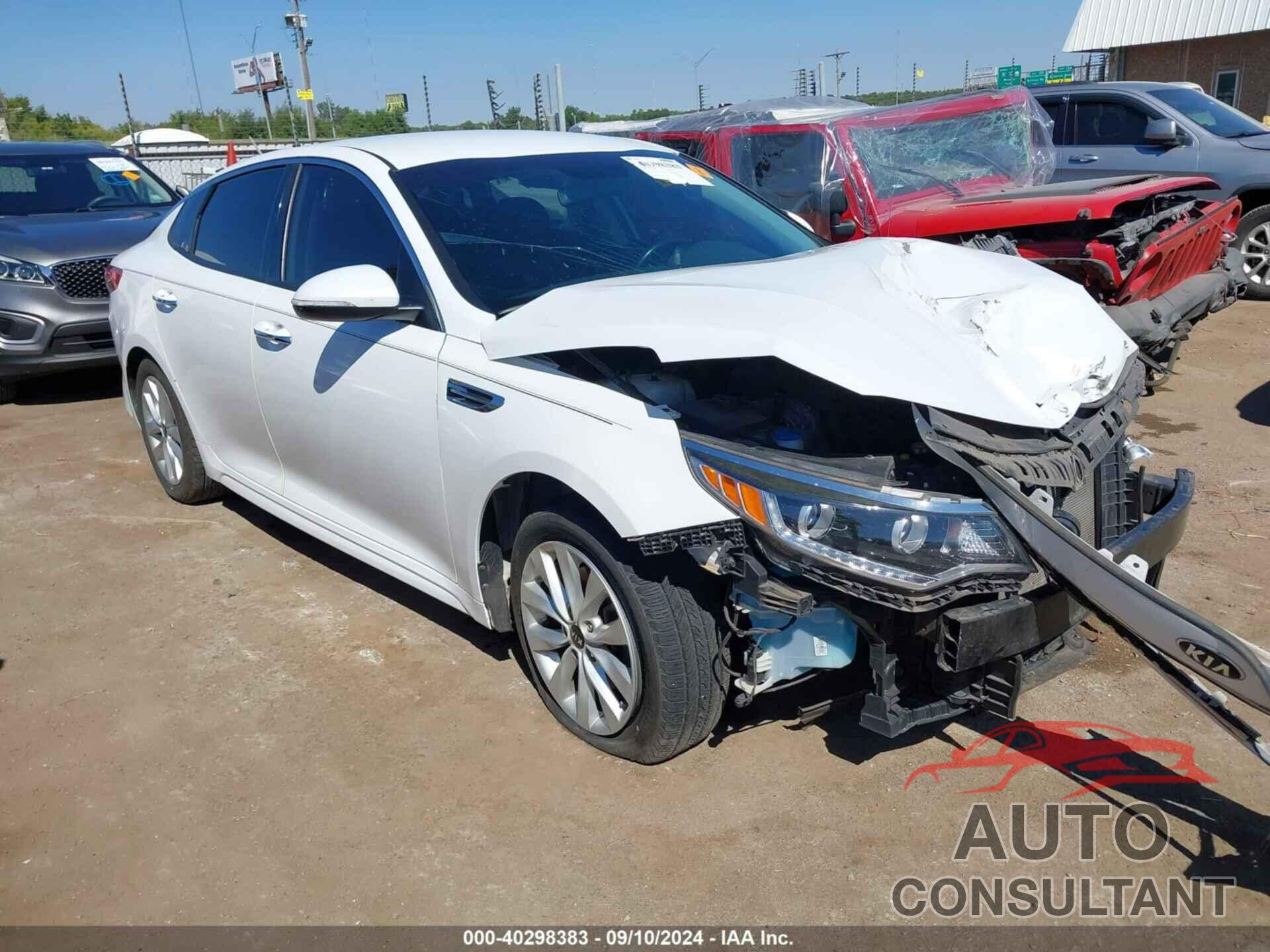 KIA OPTIMA 2016 - 5XXGU4L33GG041554