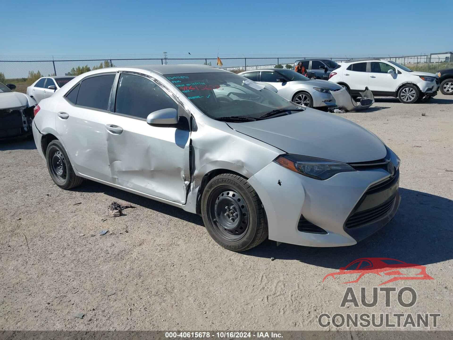 TOYOTA COROLLA 2019 - 2T1BURHE9KC210672