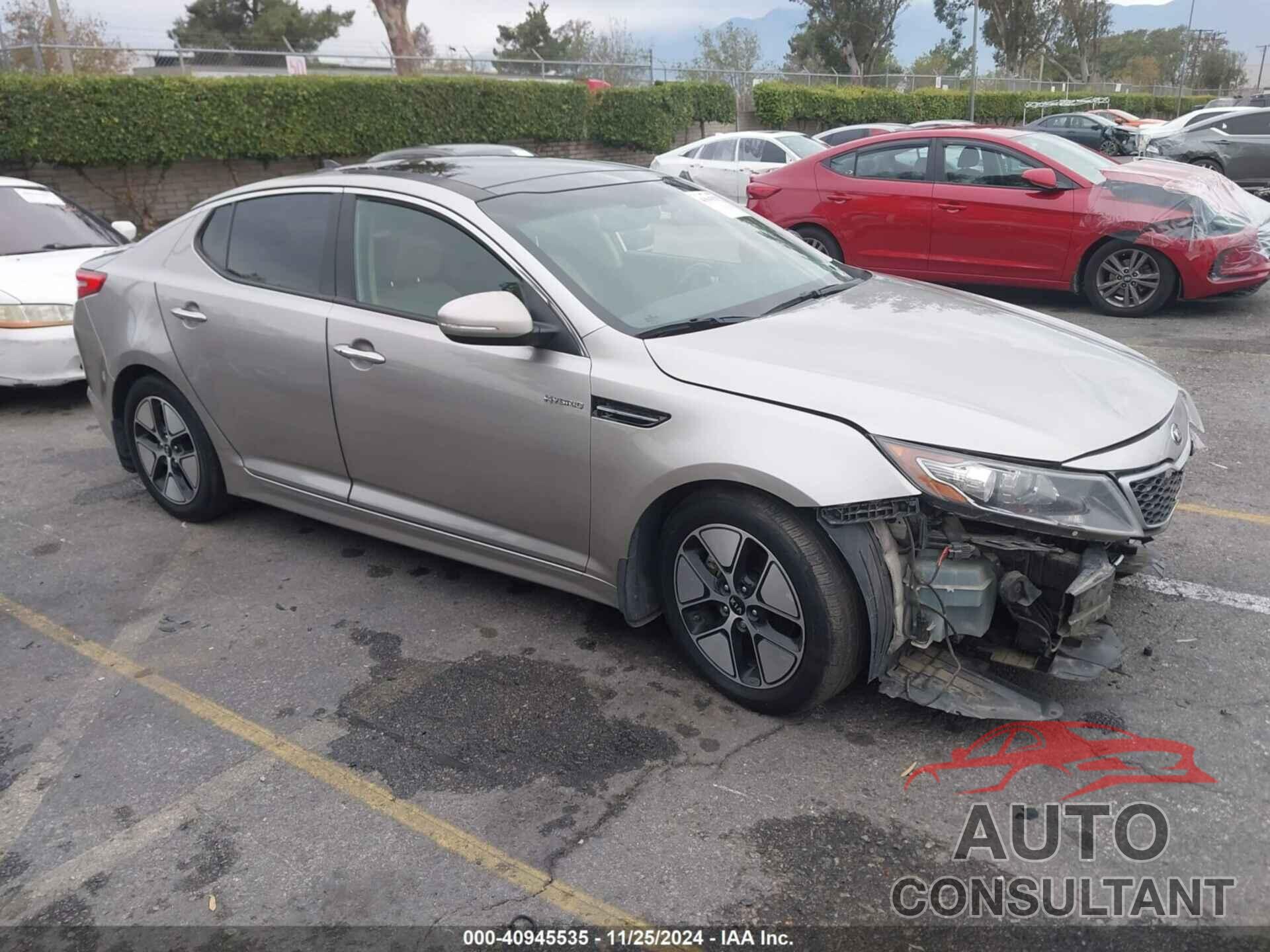 KIA OPTIMA HYBRID 2013 - KNAGM4AD0D5042959