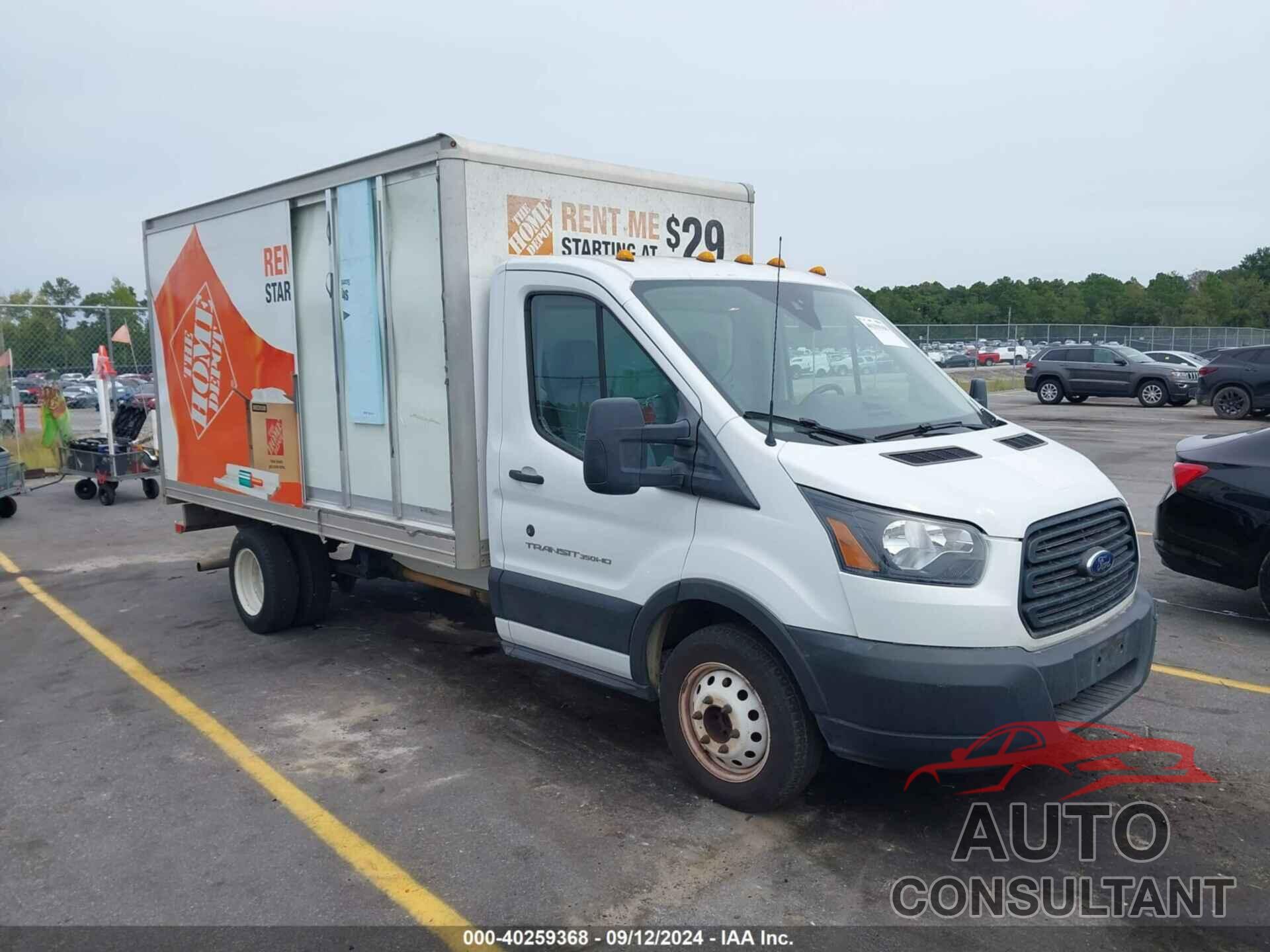 FORD TRANSIT-350 CAB 2019 - 1FDBF8ZM9KKA38499