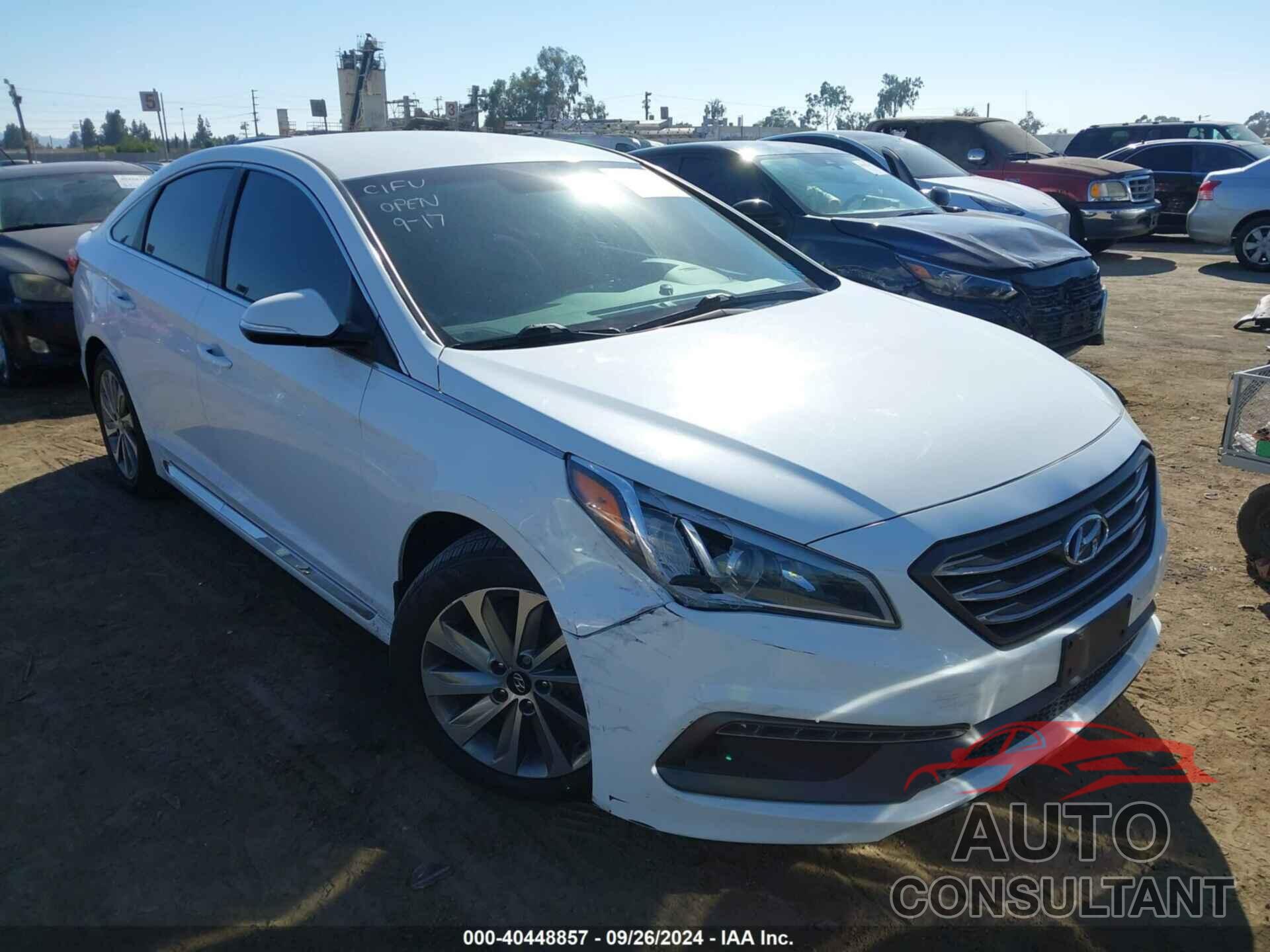 HYUNDAI SONATA 2016 - 5NPE34AF6GH358093