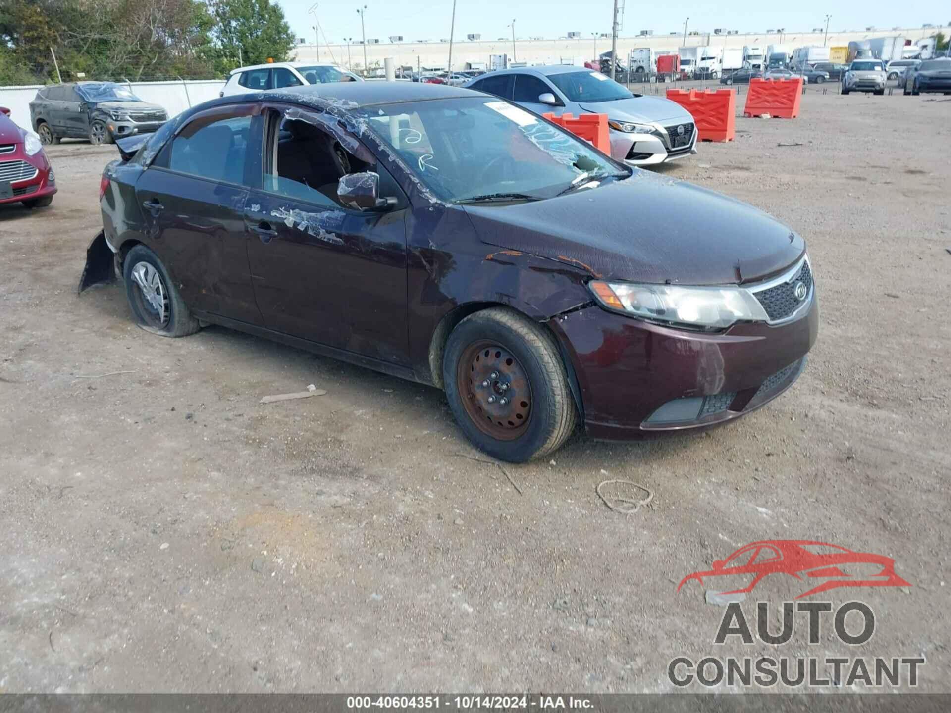 KIA FORTE 2011 - KNAFU4A23B5394053