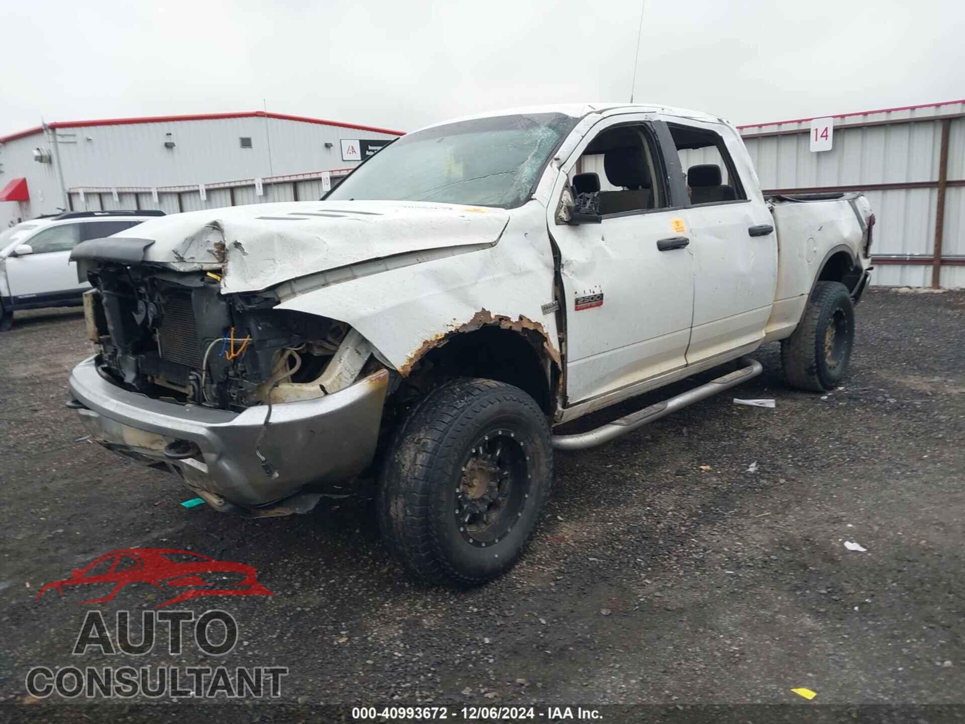 DODGE RAM 2500 2010 - 3D7TT2CT5AG122880