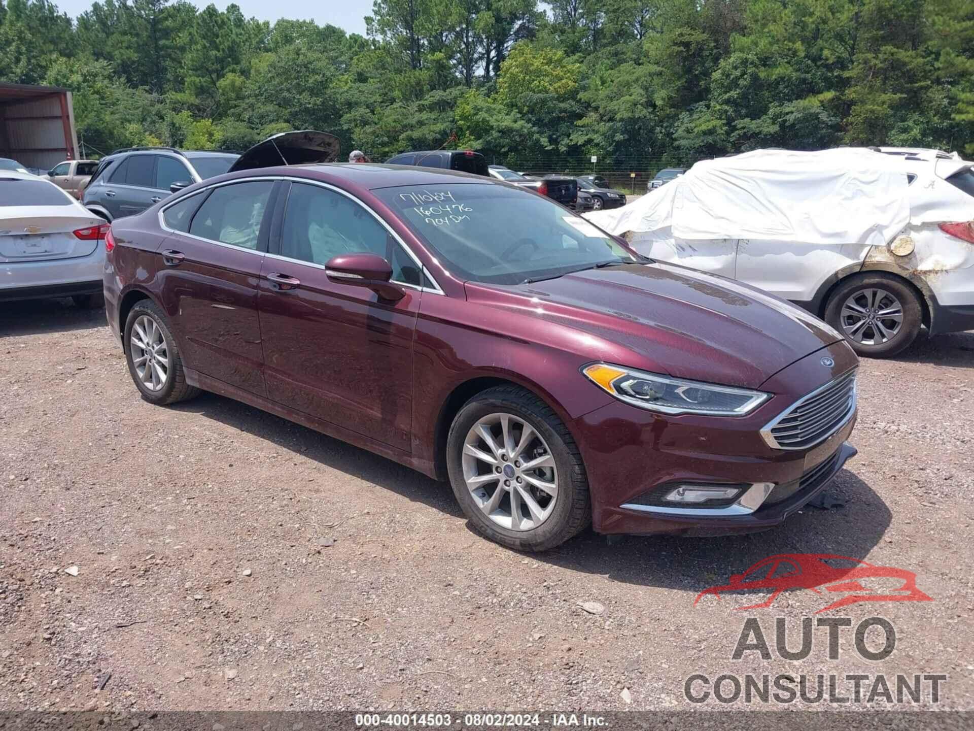 FORD FUSION 2017 - 3FA6P0HD2HR309192