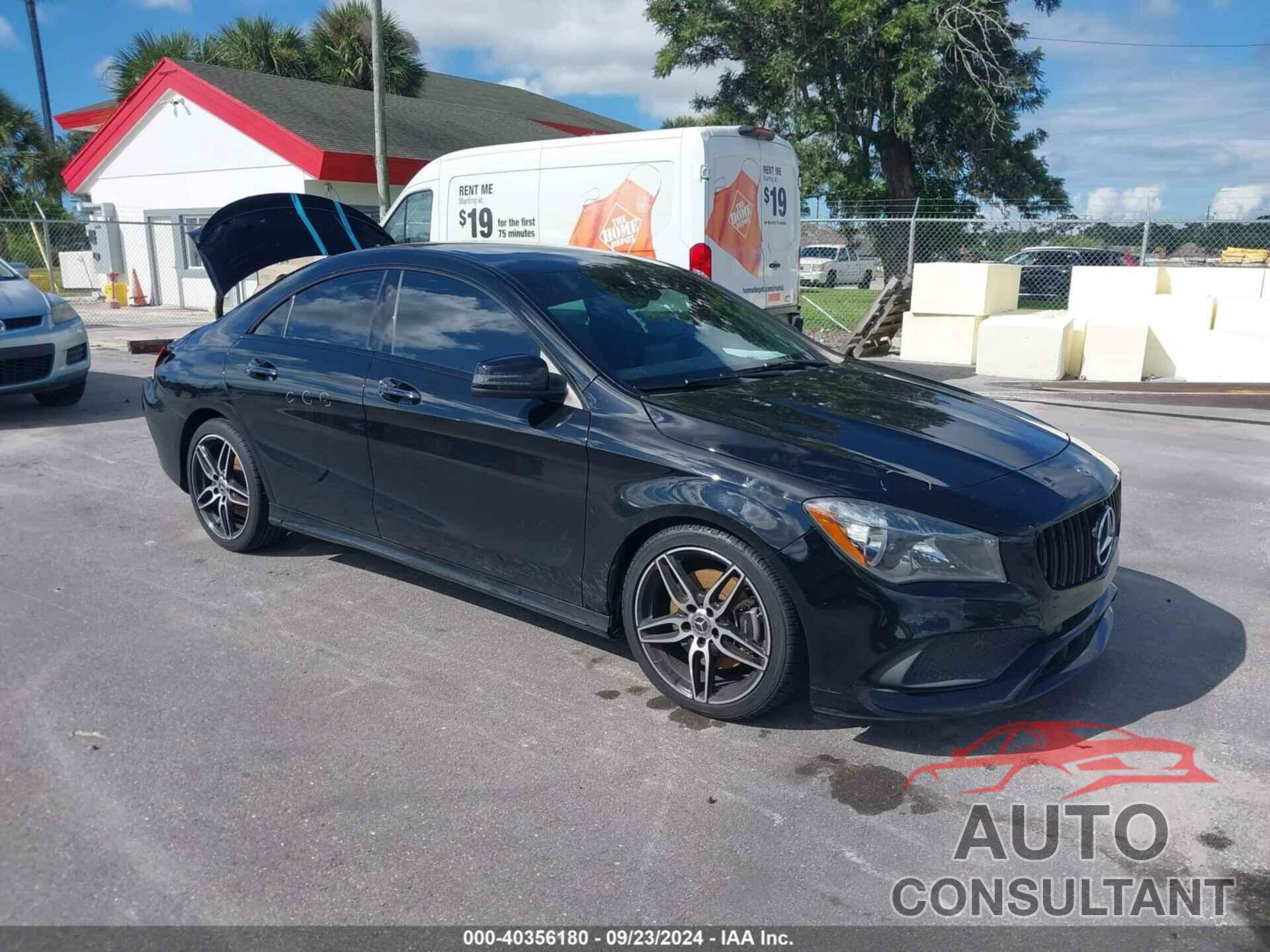 MERCEDES-BENZ CLA 250 2018 - WDDSJ4EB1JN602231