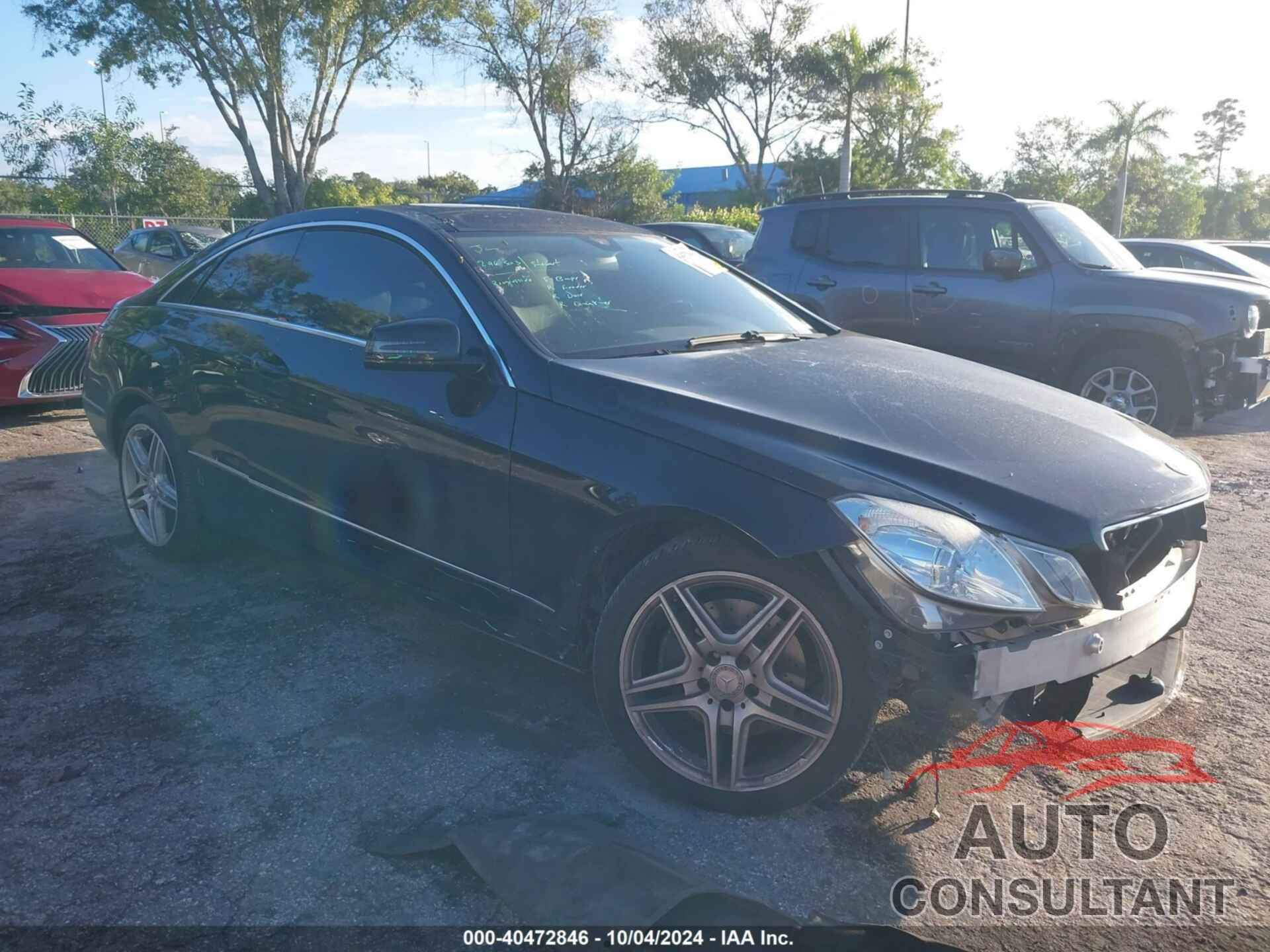 MERCEDES-BENZ E 350 2011 - WDDKJ5GB2BF071023