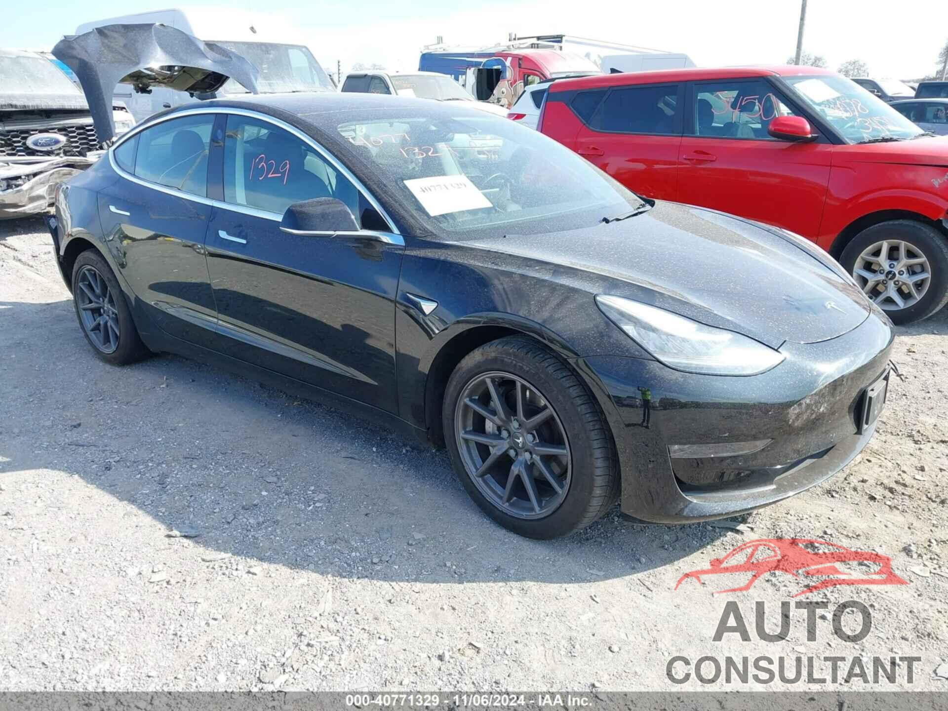 TESLA MODEL 3 2018 - 5YJ3E1EB9JF118632