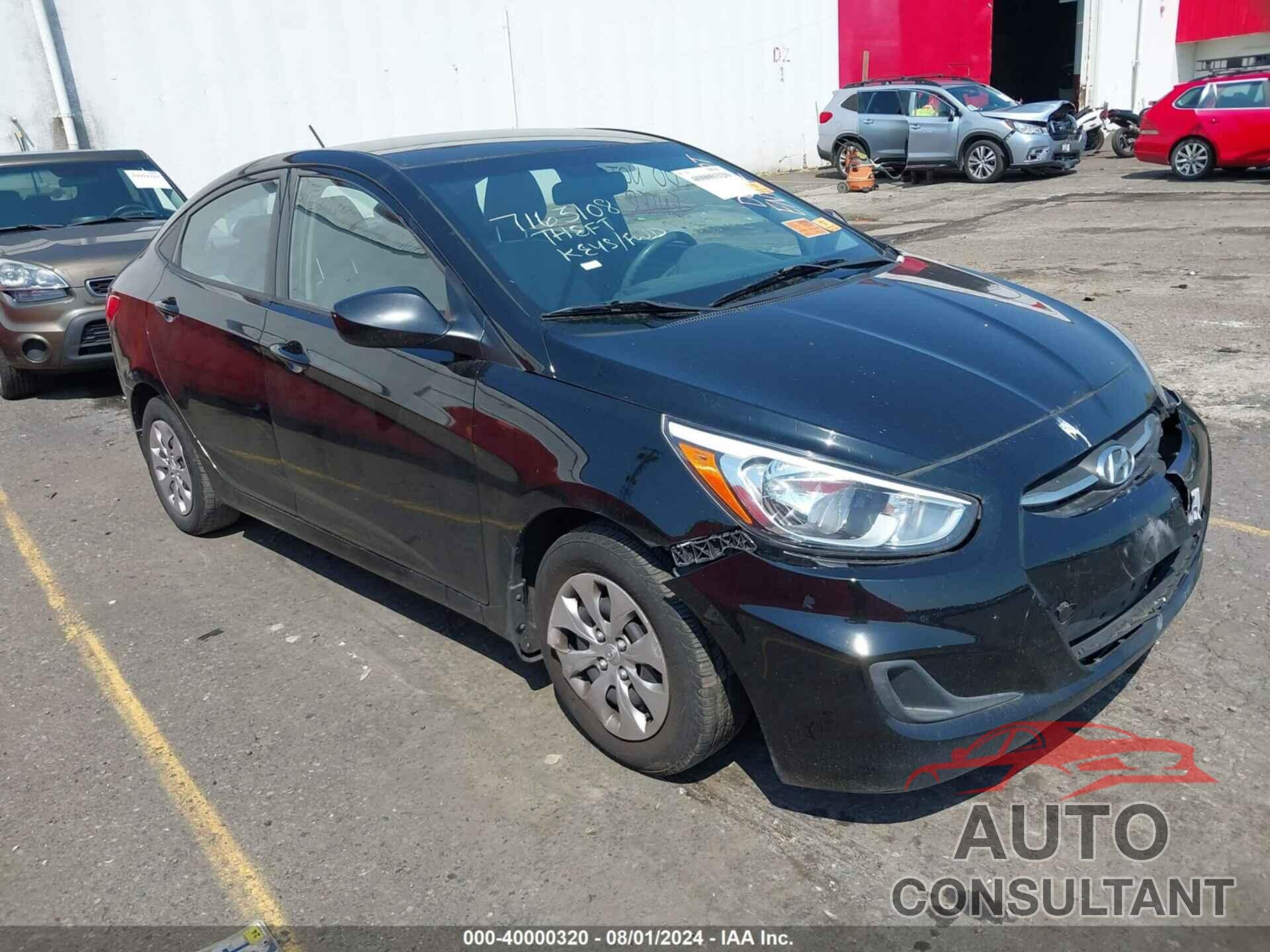 HYUNDAI ACCENT 2016 - KMHCT4AEXGU093078