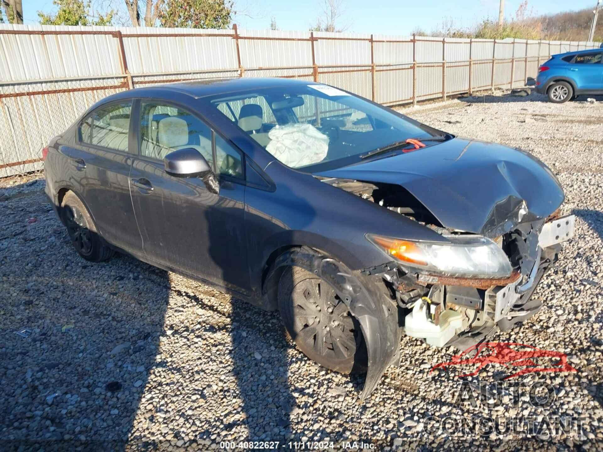 HONDA CIVIC 2012 - 19XFB2F5XCE001204
