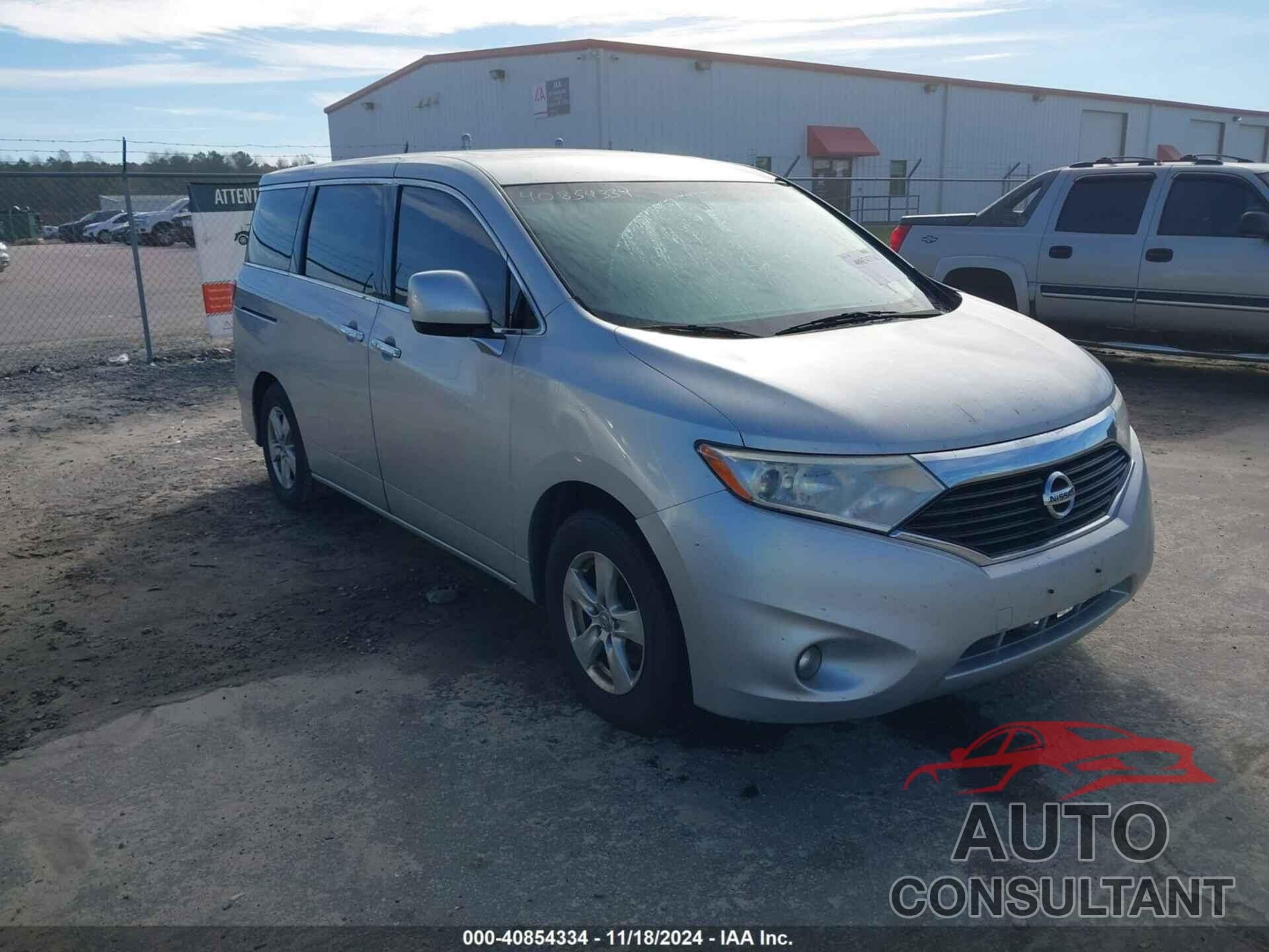 NISSAN QUEST 2013 - JN8AE2KP1D9067966